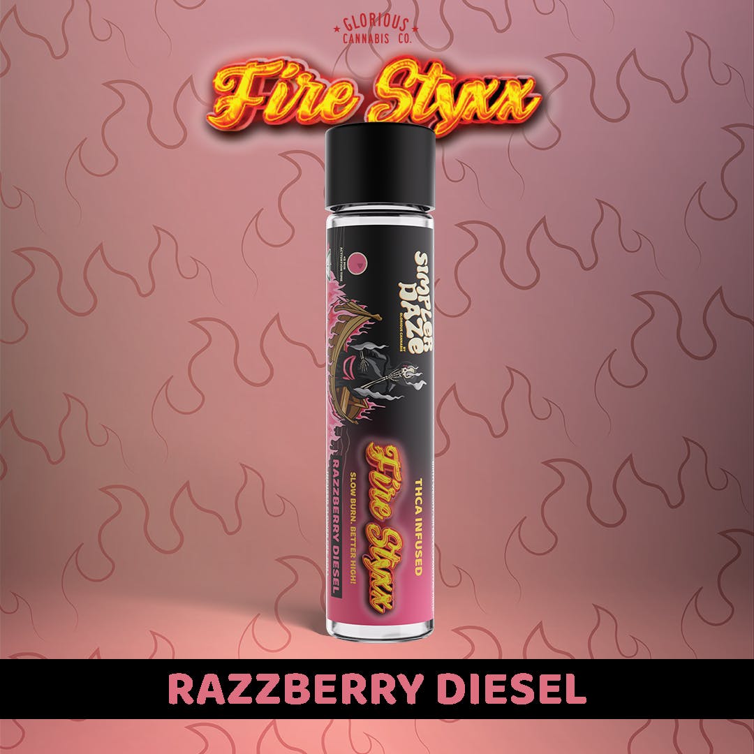 Razzberry Diesel (H) | Fire Styxx | 1g Infused Pre-Roll