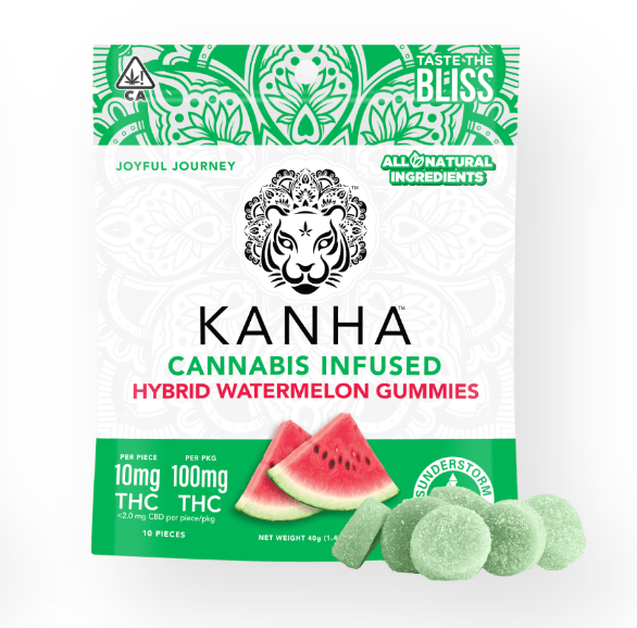 Watermelon (H) | Kanha | 100mg 20pk Gummies 