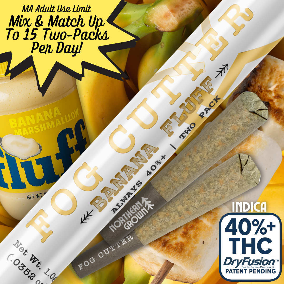 Banana Fluff (I) | Fog Cutter | 0.5g 2pk Infused Pre-Rolls