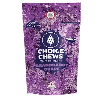 Granddaddy Grape (I) | Choice Chews | 100mg 20pk Gummies