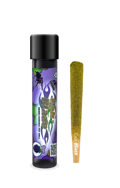 Grape (I) | Cali-Blaze Tarantula | 1g Infused Pre-Roll