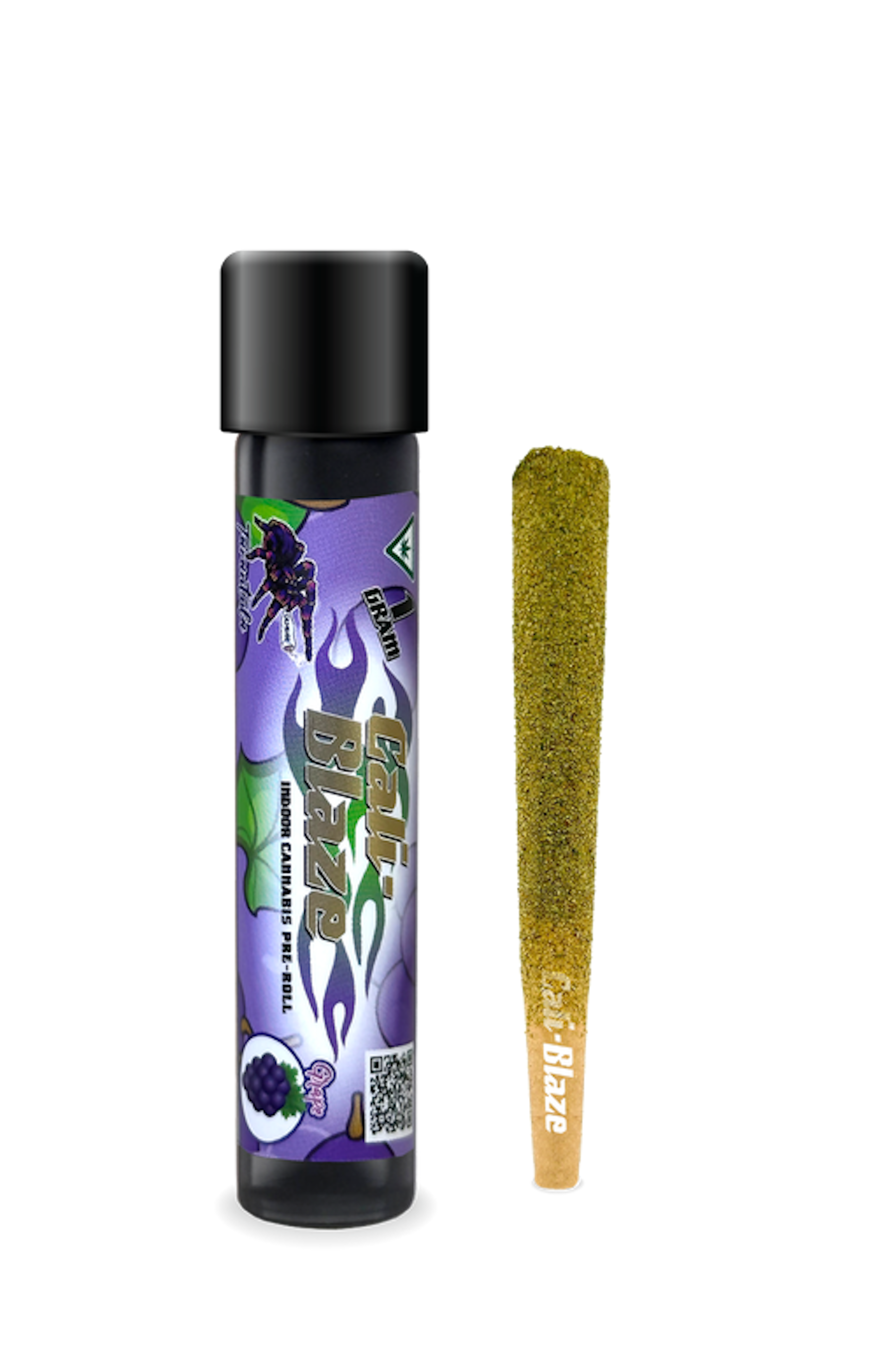 Grape (I) | Cali-Blaze Tarantula | 1g Infused Pre-Roll