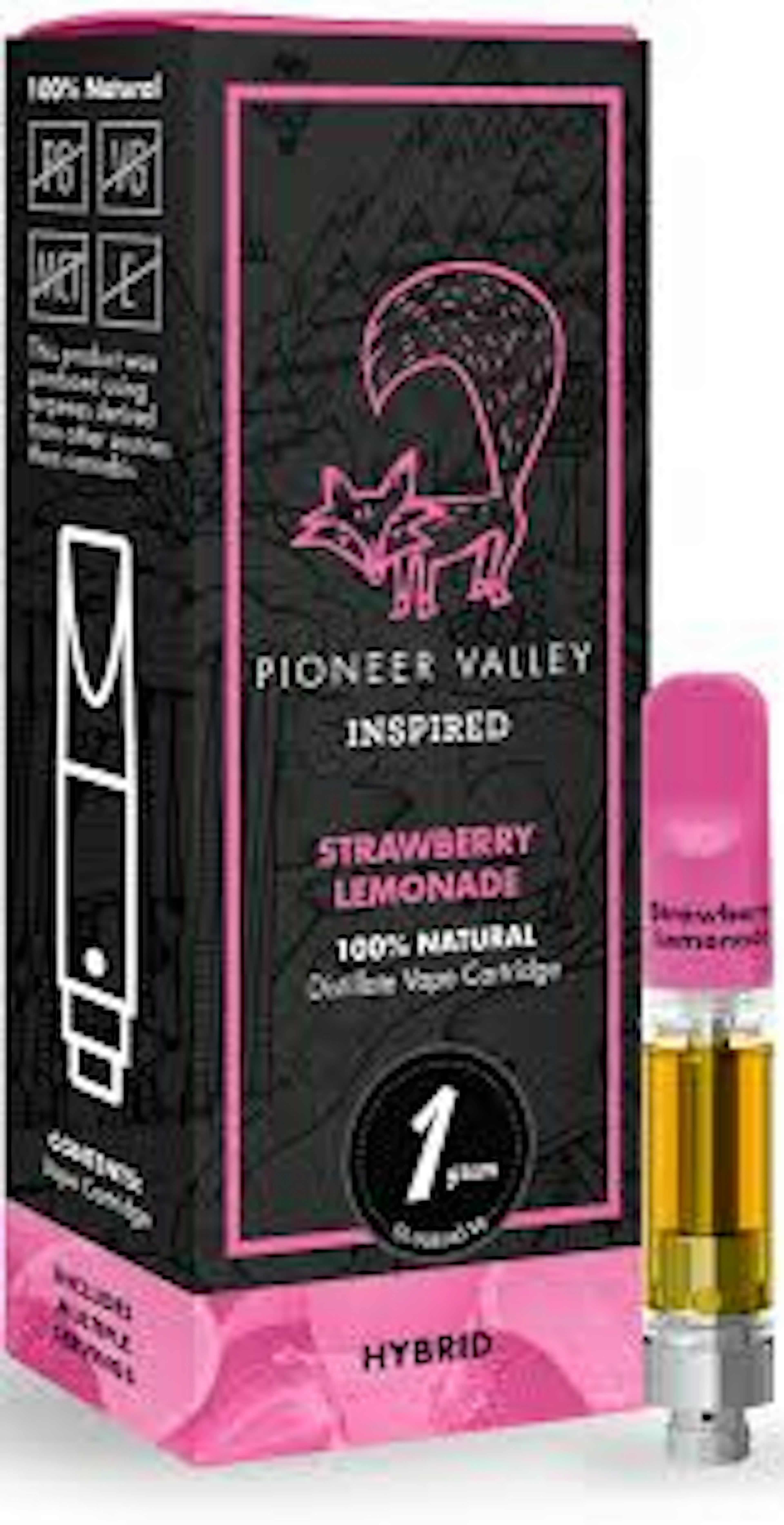 Strawberry Lemonade (H) | Pioneer Valley | 1.0g 510 Cartridge
