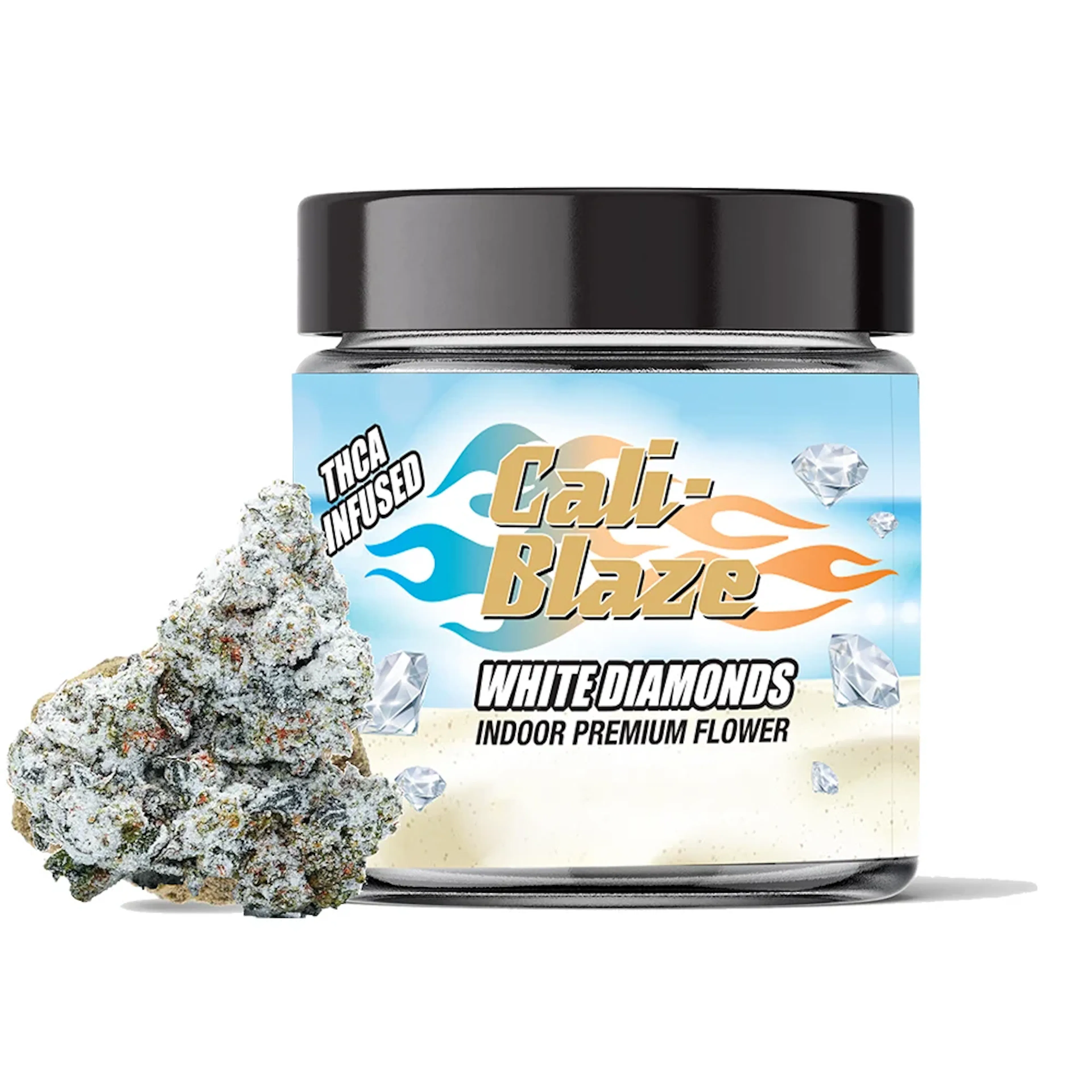 Blue Coconut (S) | Cali-Blaze | 3.5g Diamond Infused Flower