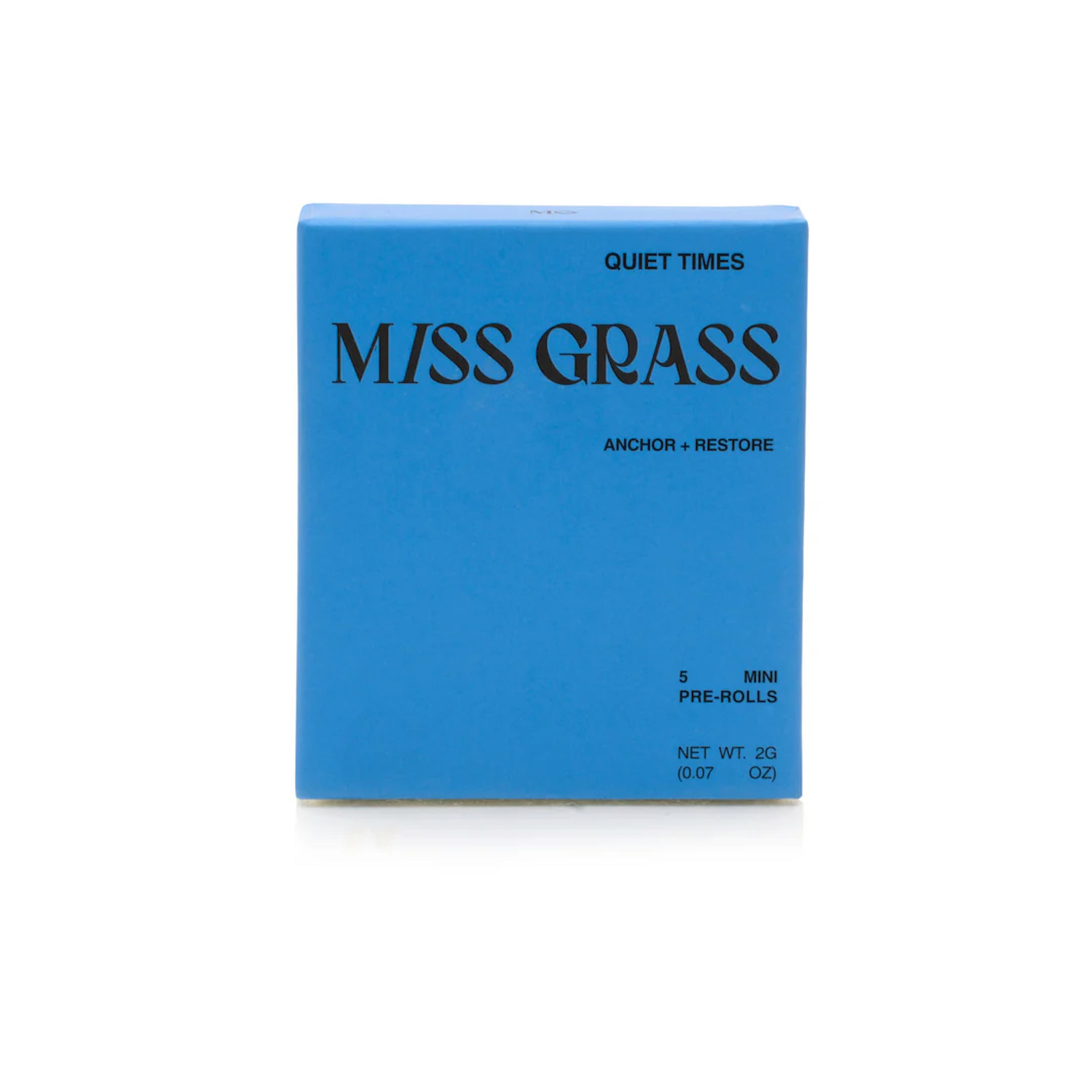 Quiet Times (IH) | Miss Grass | 0.4g 5pk Pre-Rolls