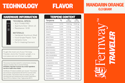 Mandarin Orange Traveler (S) | Fernway | Disposable - 0.3g image (2/3)