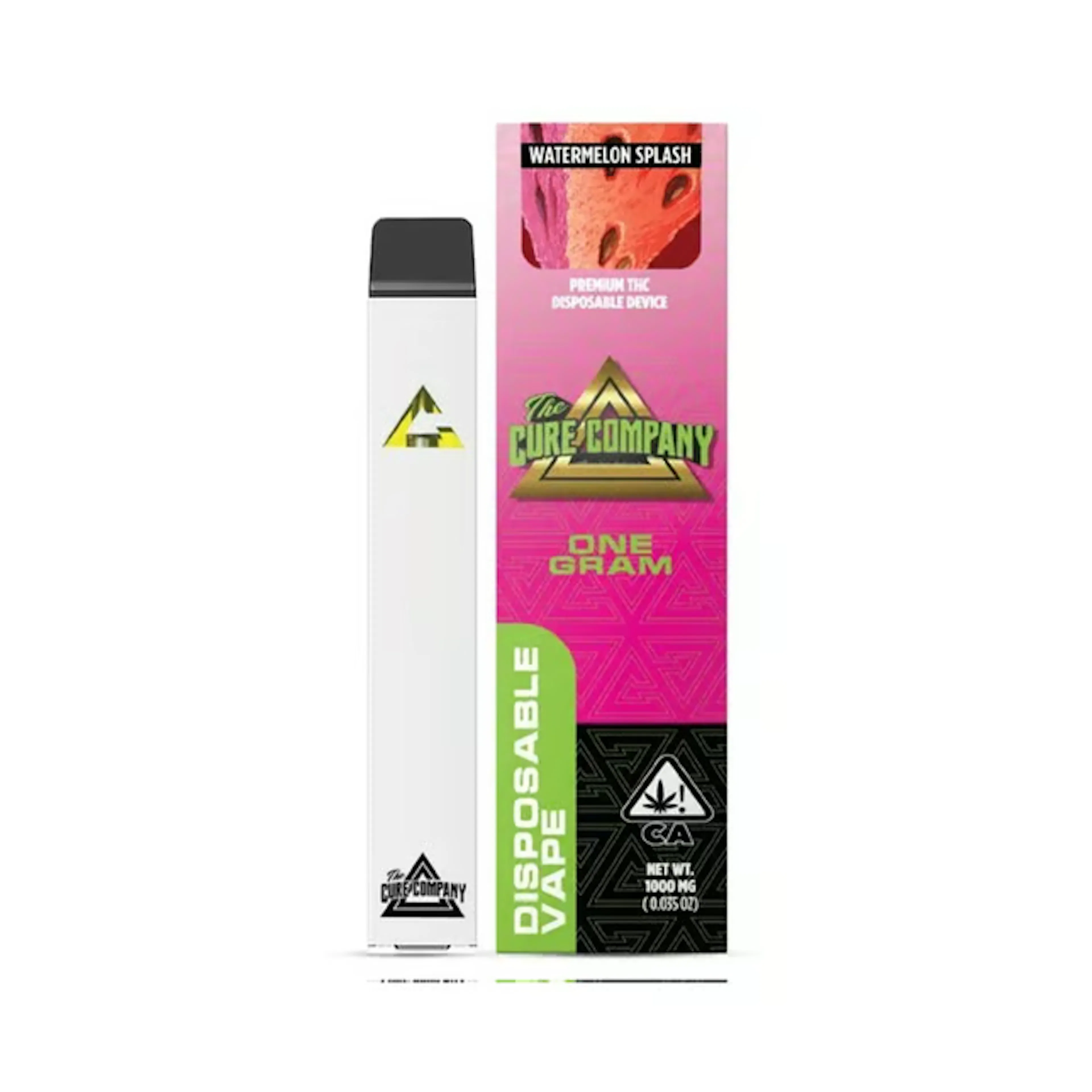 Watermelon Splash (H) | The Cure Company | 1g Disposable Cartridge
