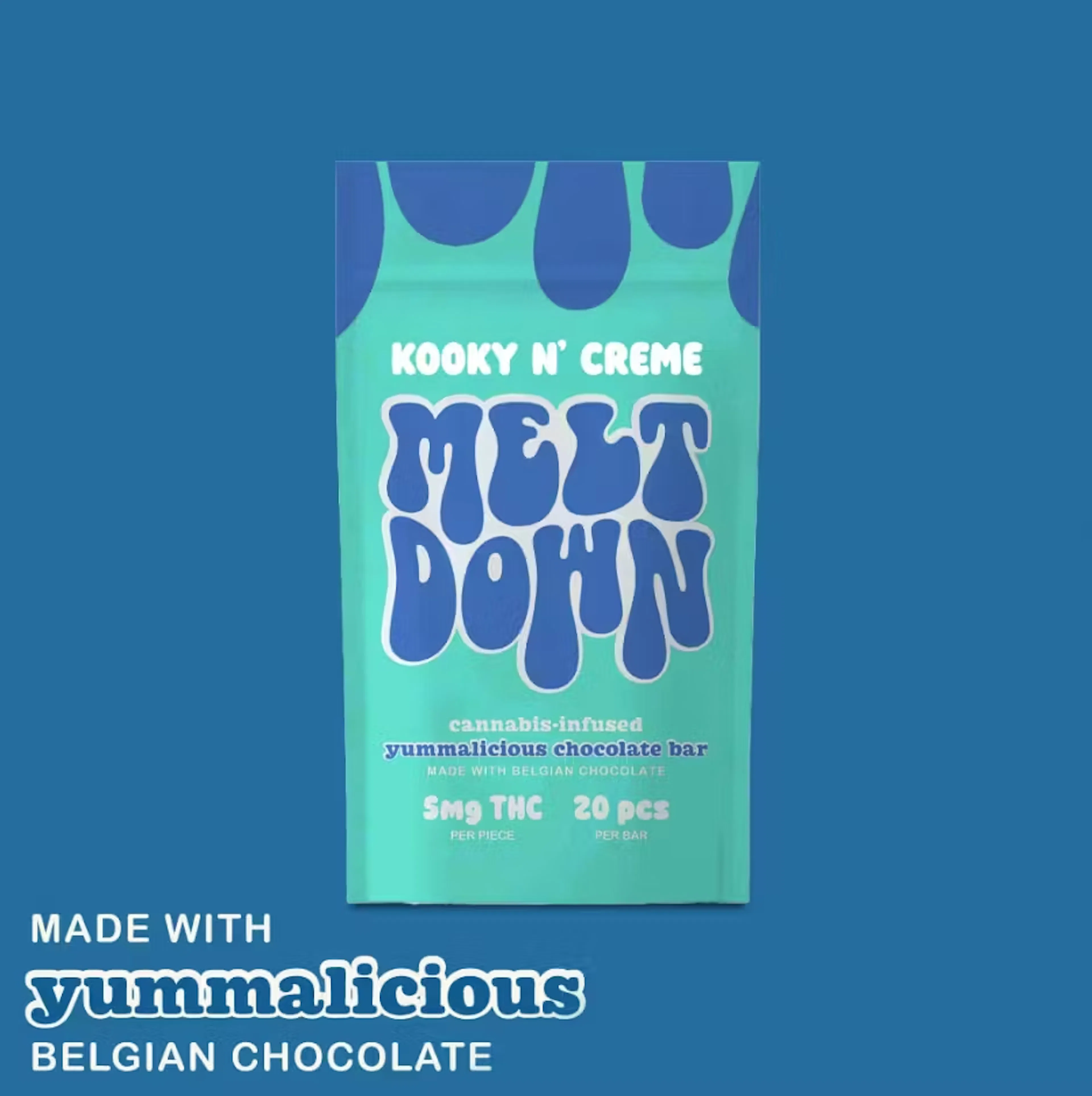 Kooky 'N Creme | Meltdown | 100mg 20pk Chocolate
