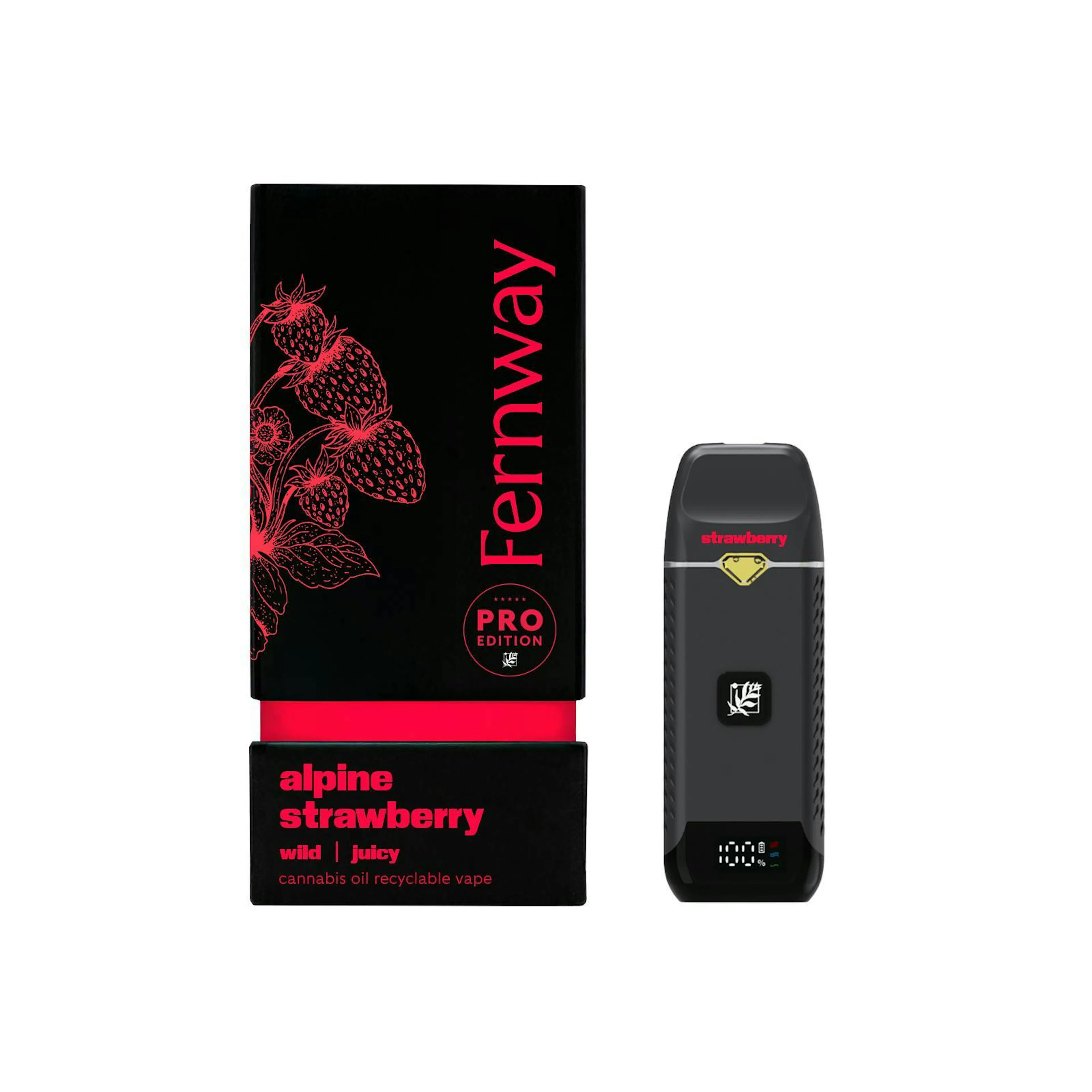 Alpine Strawberry (S) | Fernway Traveler Pro | 2g Disposable Cartridge