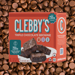 Infused Triple Chocolate Brownie Mix | Clebby's | 250mg 