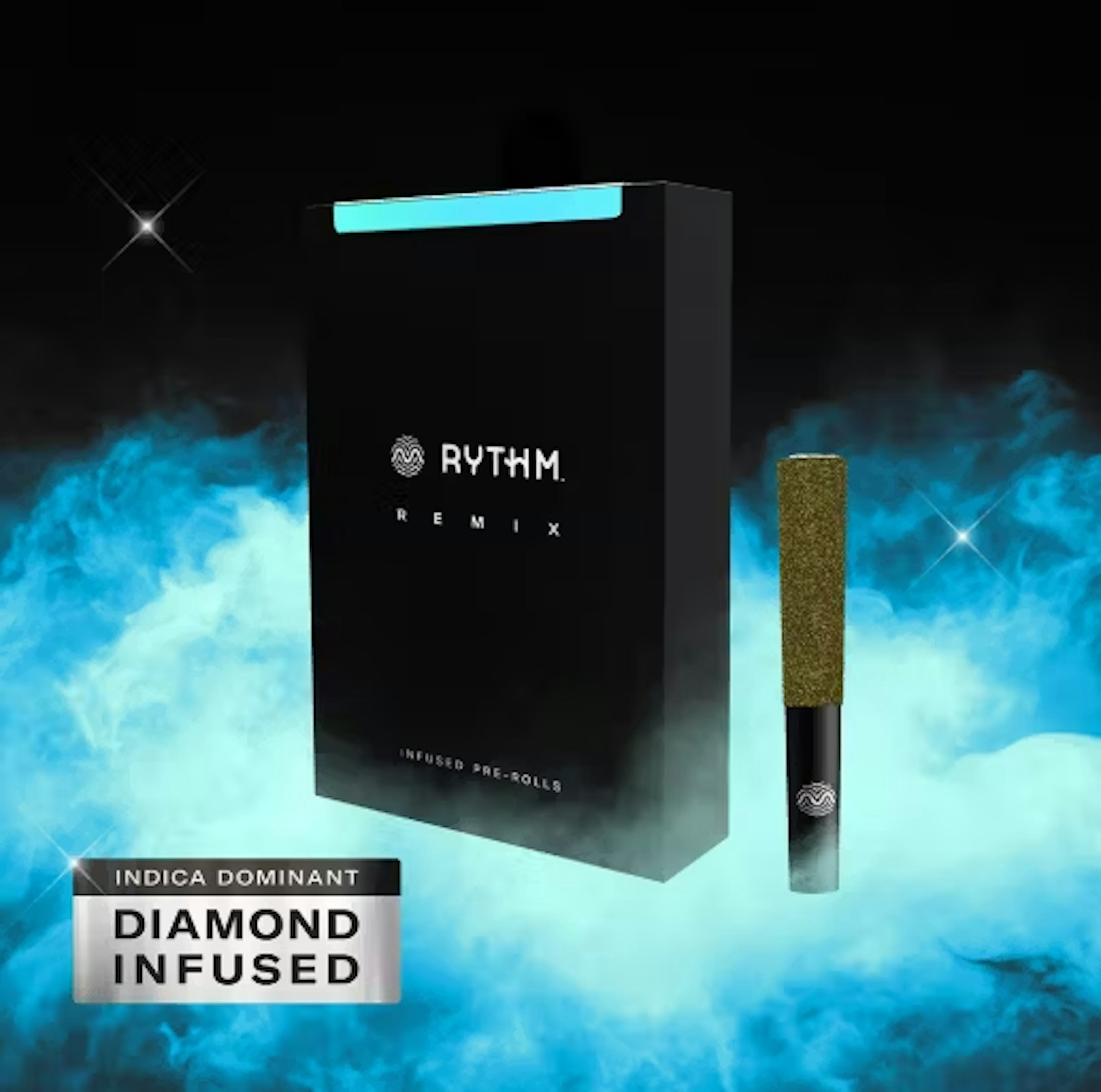 Blueberry Kush (I) | Rythm | .5g 5pk Infused Pre-Rolls