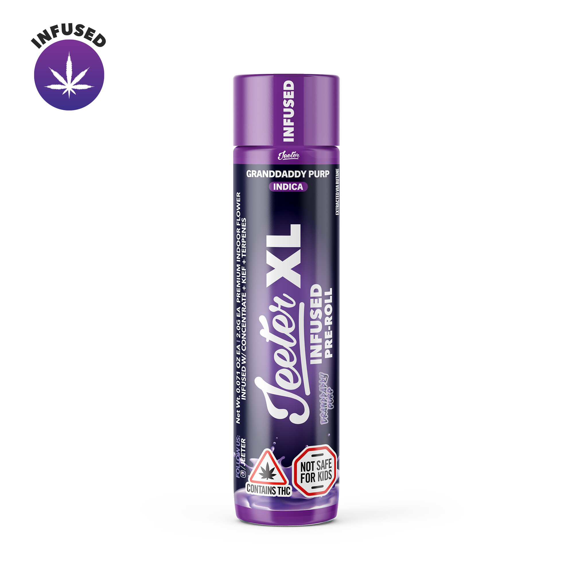 Granddaddy Purp (I) | Jeeter XL | 2g Infused Pre-Roll