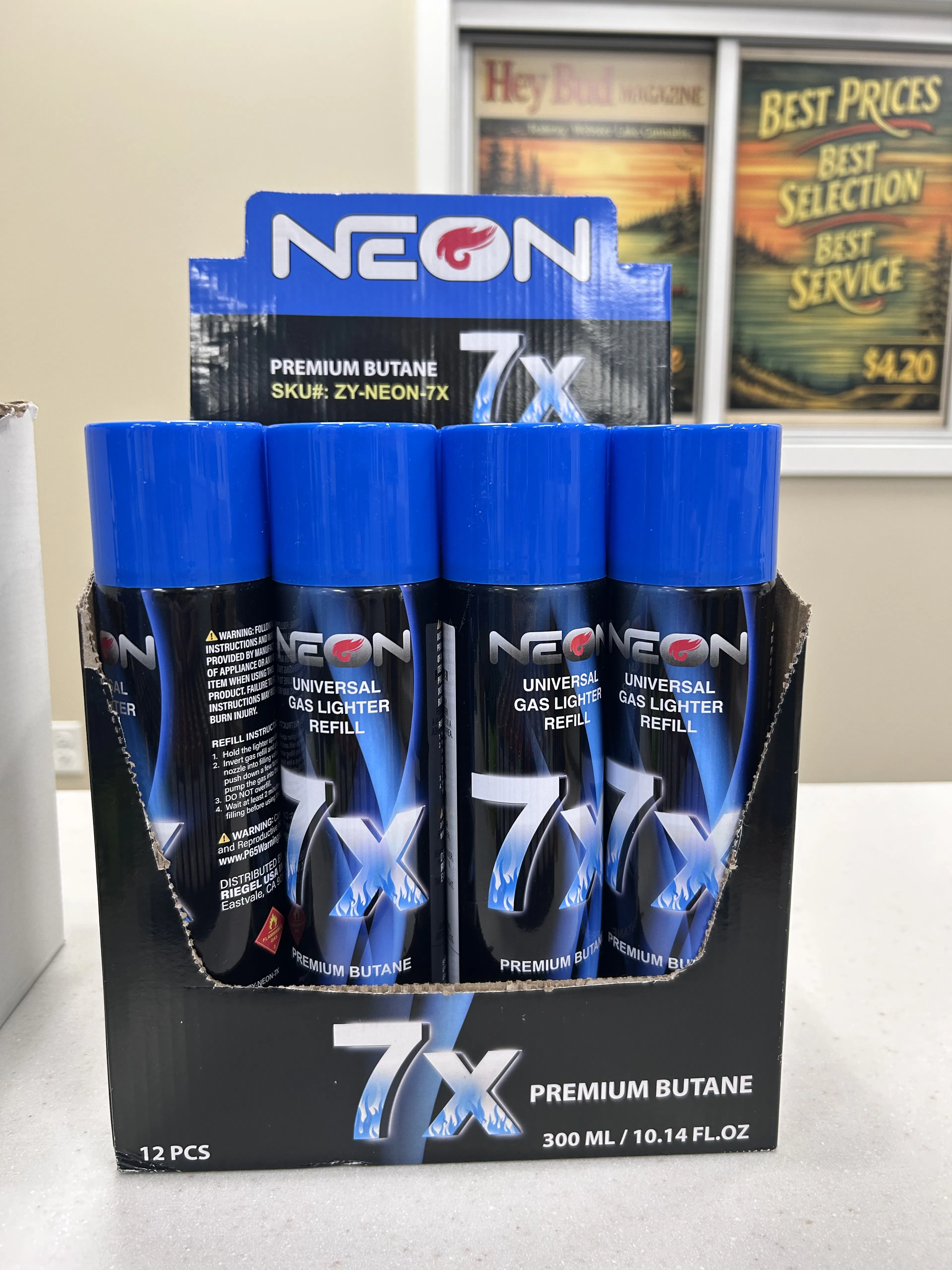 Neon Butane 7x