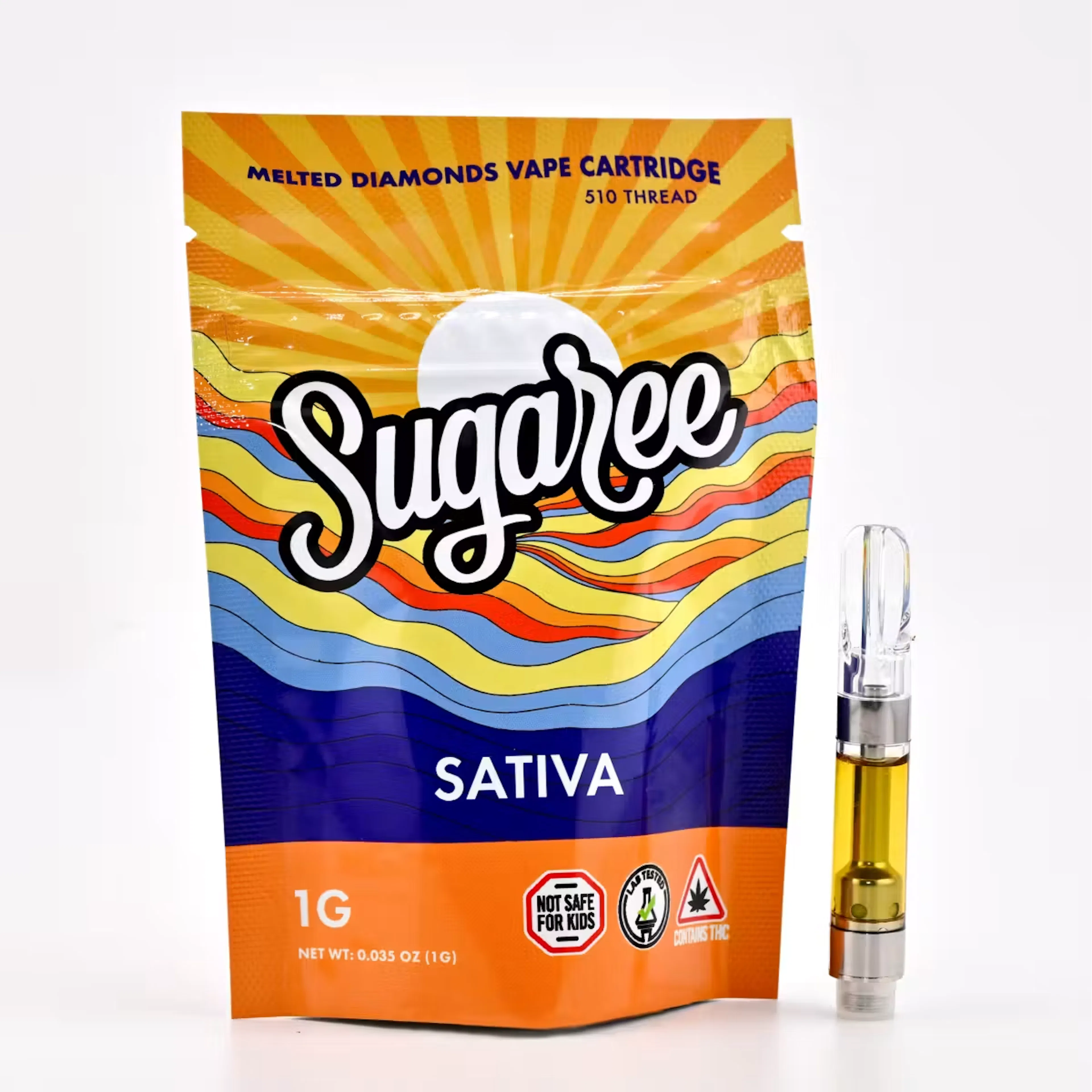 Clementine (S) | Sugaree | 1g 510 Melted Diamonds Cartridge