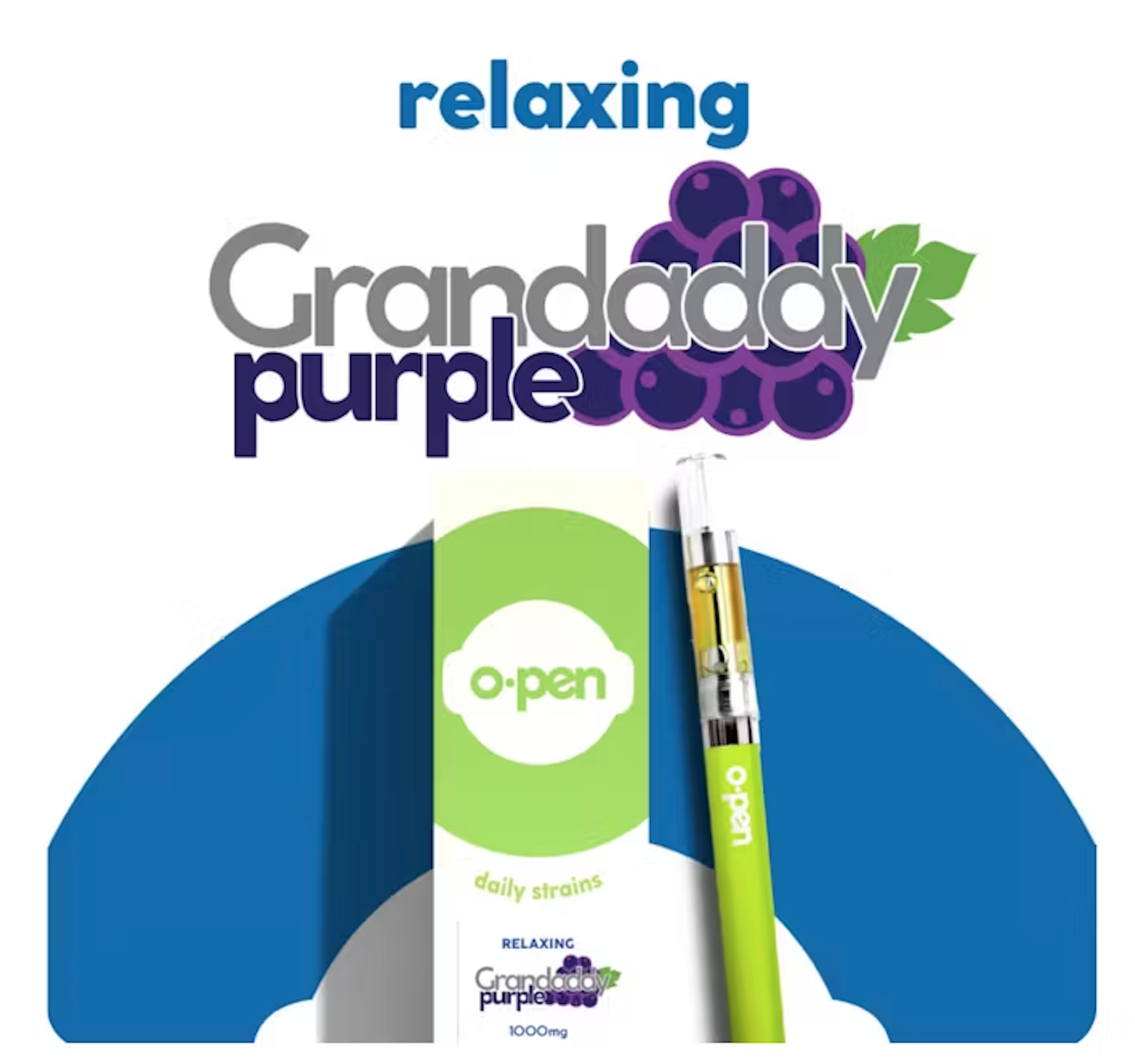 Grandaddy Purple (I) | O-Pen | 510 Cartridge - 0.5g