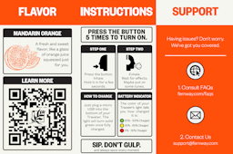 Mandarin Orange Traveler (S) | Fernway | Disposable - 0.3g image (3/3)