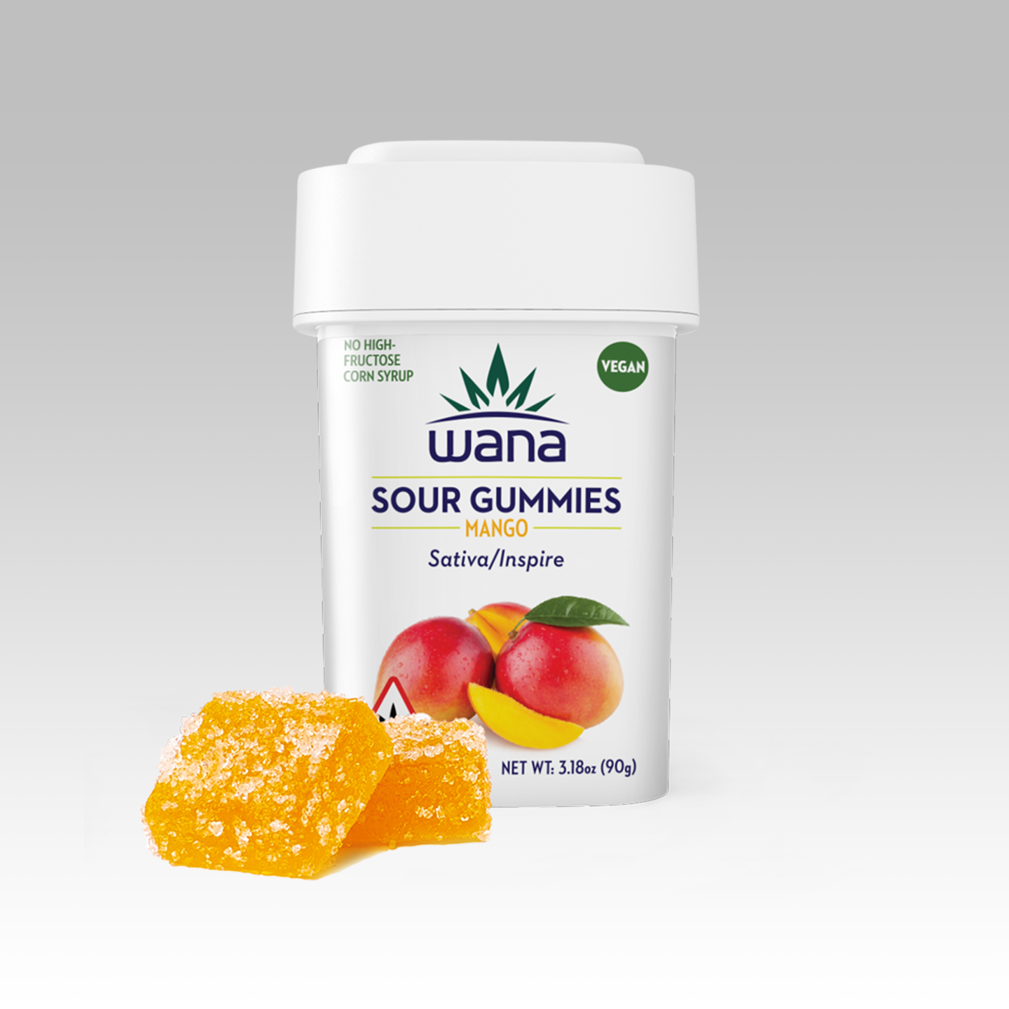 Mango (S) | Wana | 100mg Gummies - 100mg | Edibles | Wana | Cannabis of ...