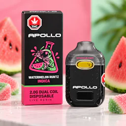Watermelon Runtz (I) | Apollo | 2g Live Resin Disposable Cartridge image (1/2)