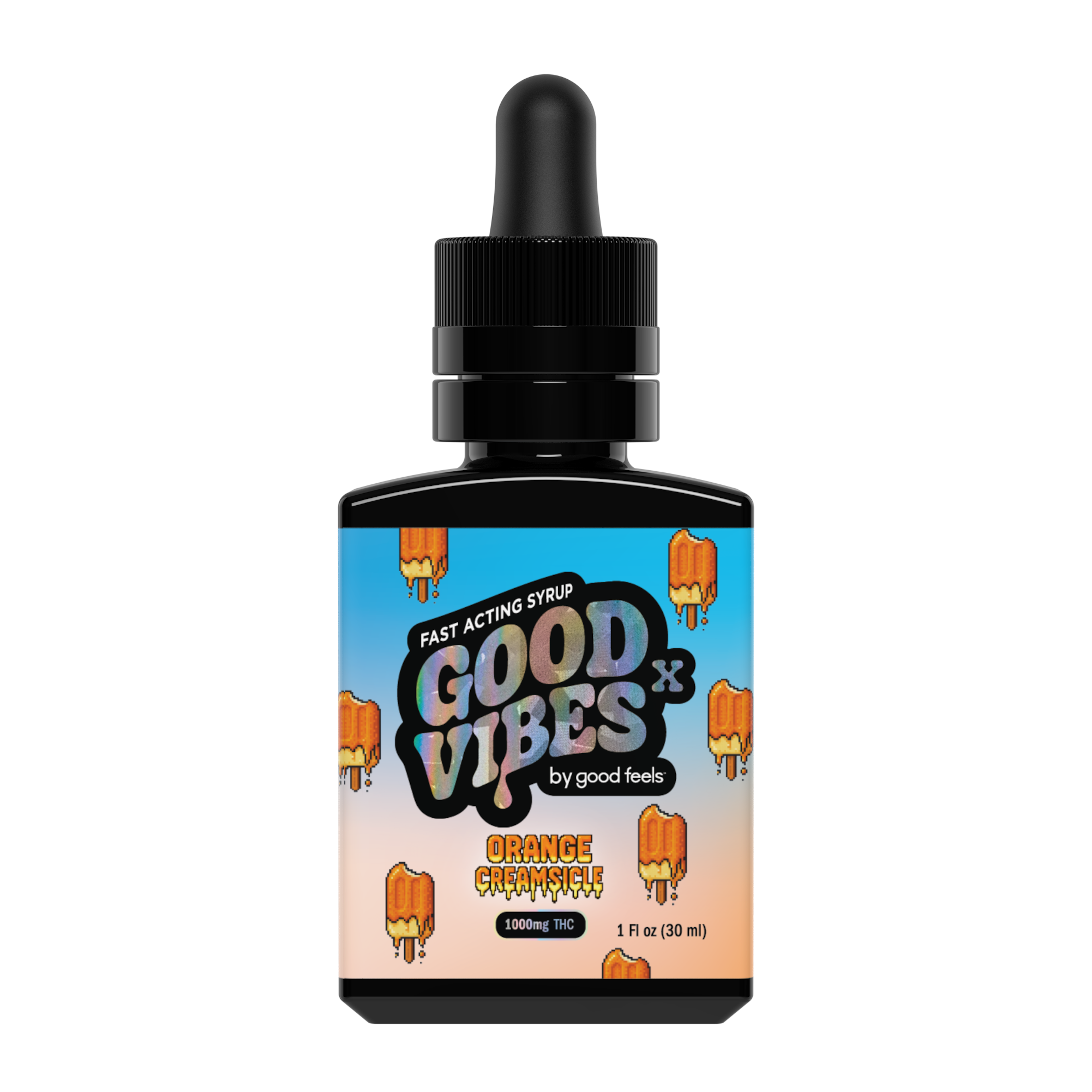 Orange Creamsicle Syrup | Good Vibes X | 1000mg THC