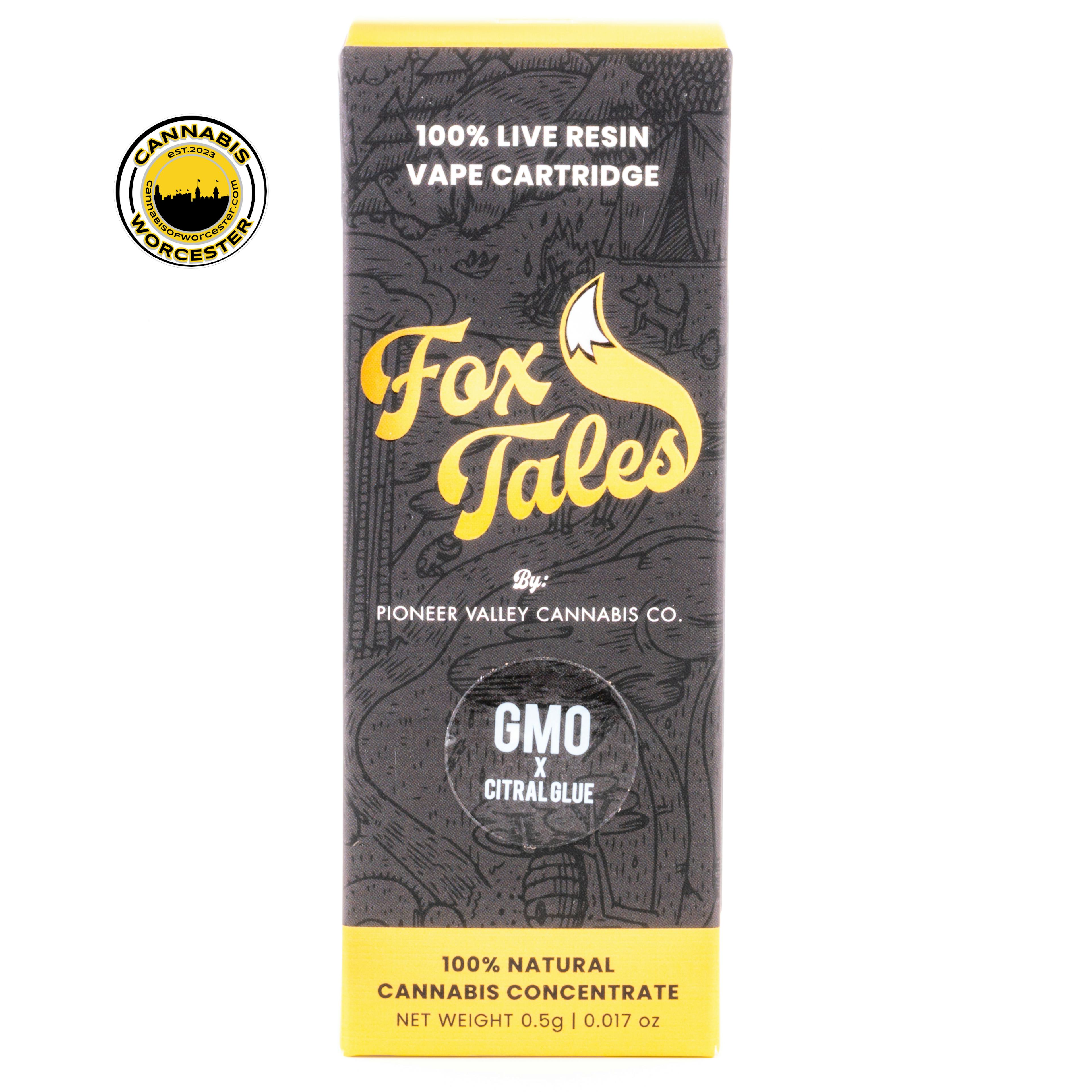 GMO x Citral Glue () | Fox Tales| Live Cartridge 500mg - 0.5g