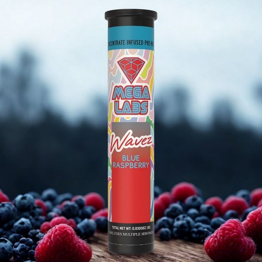 Blue Raspberry (I) | Wavez | 1g Infused Pre-Roll