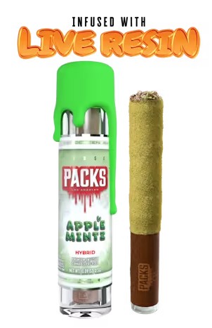 Apple Mintz (H) | Packs LA | 2.5g Classic Infused Blunt