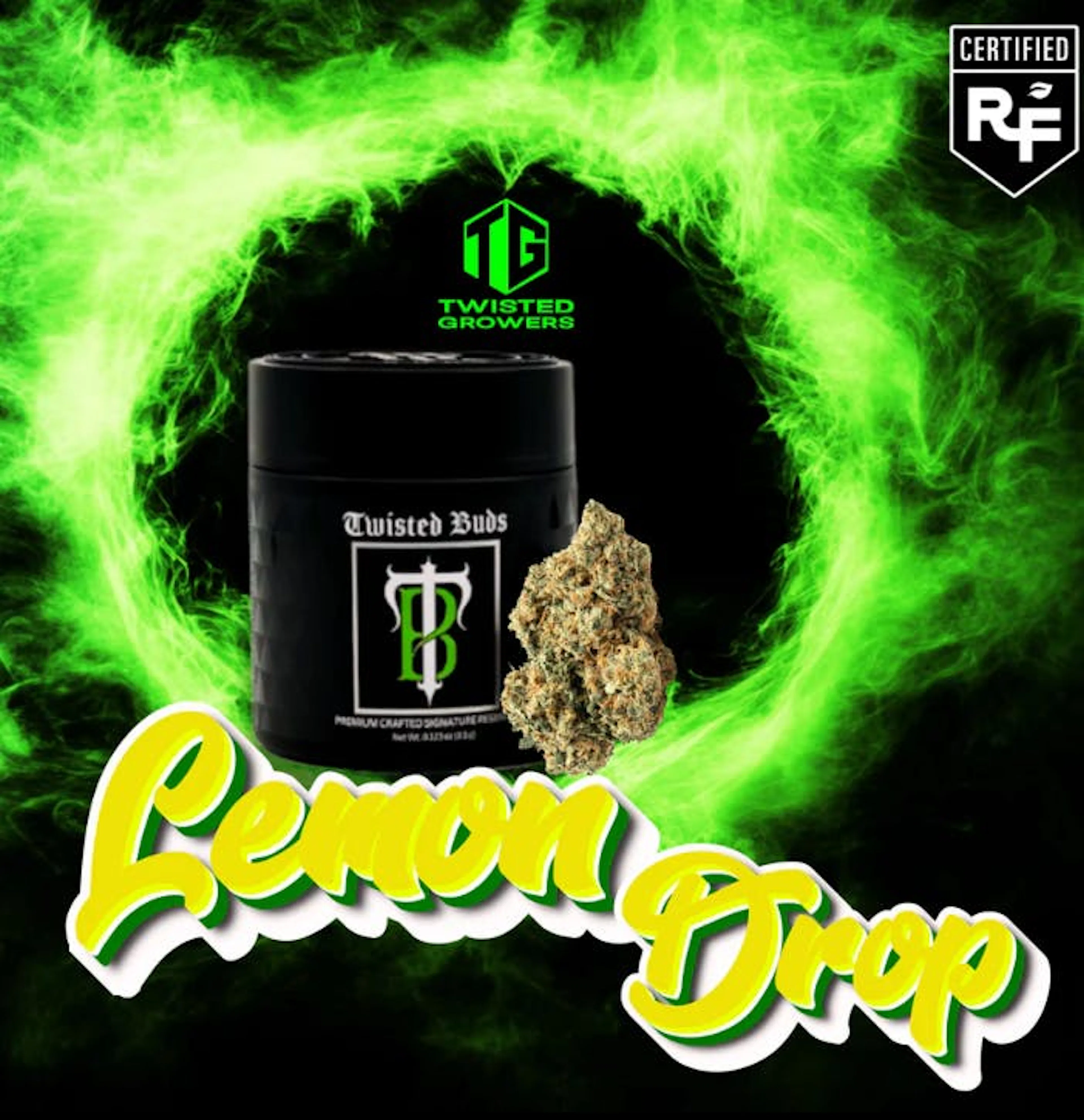 Lemon Drop (SH) | Twisted Buds | 3.5g Flower