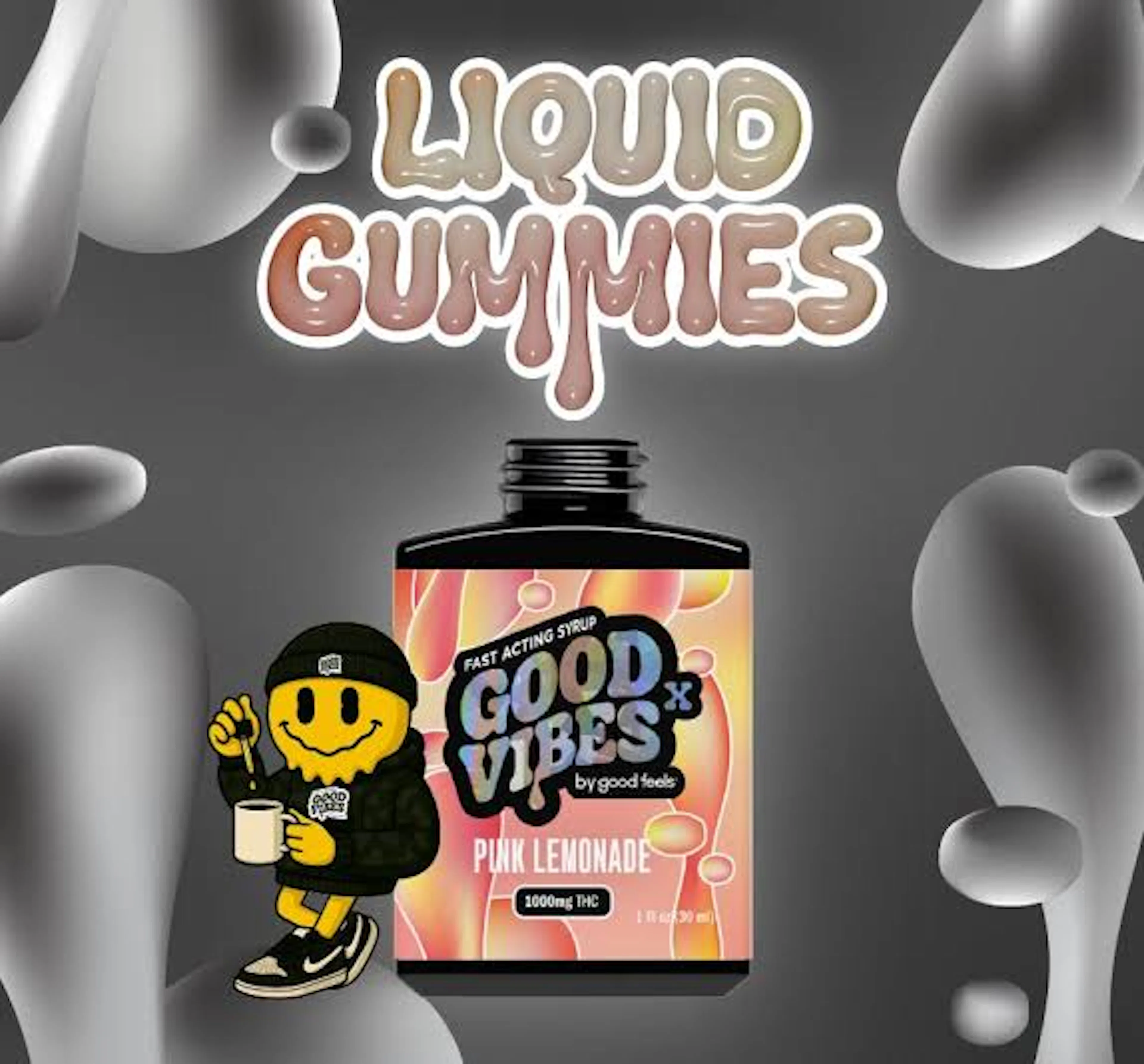Pink Lemonade | Good Vibes X | 1000mg THC