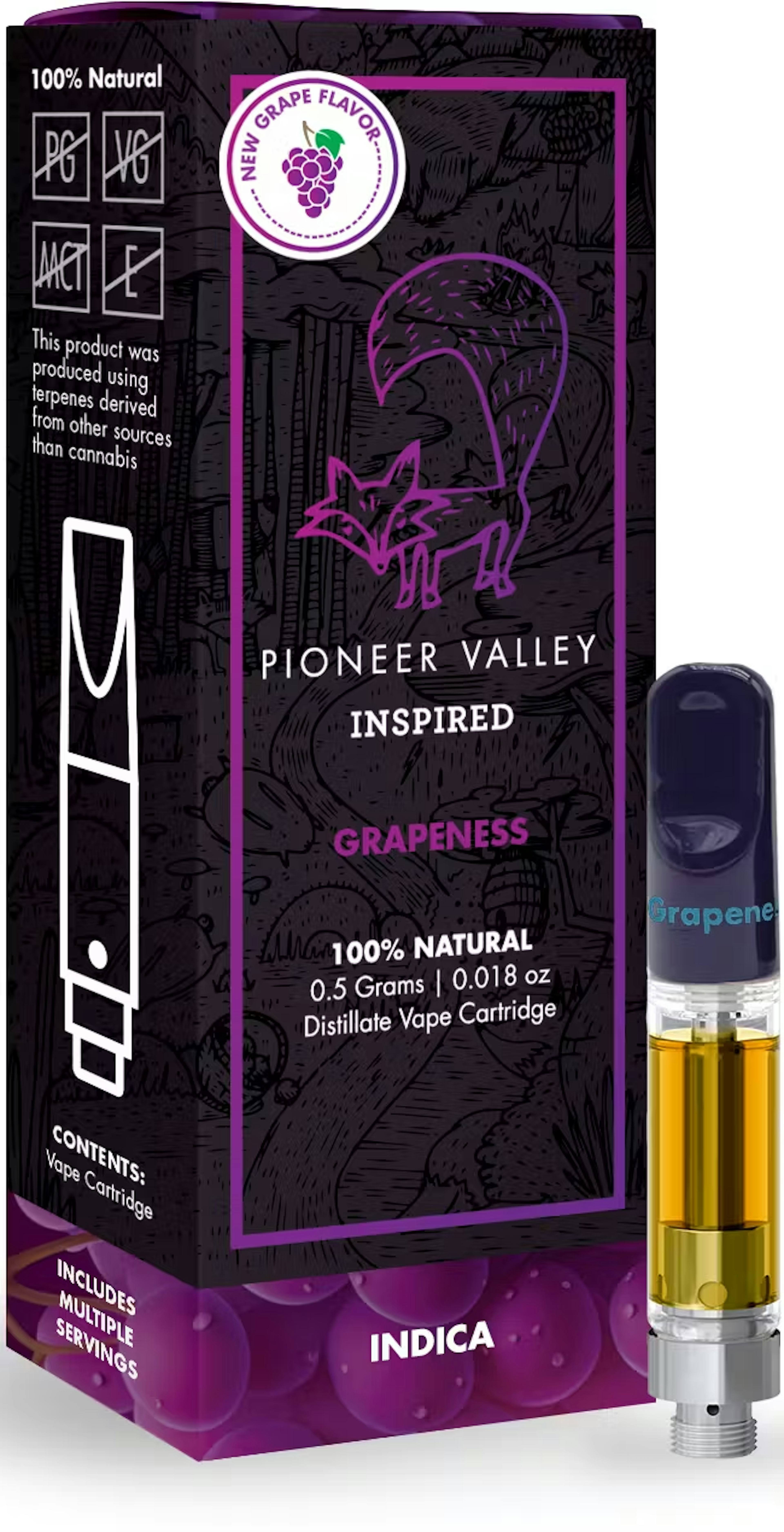 Grapeness (I) | Pioneer Valley | 0.5g 510 Cartridge