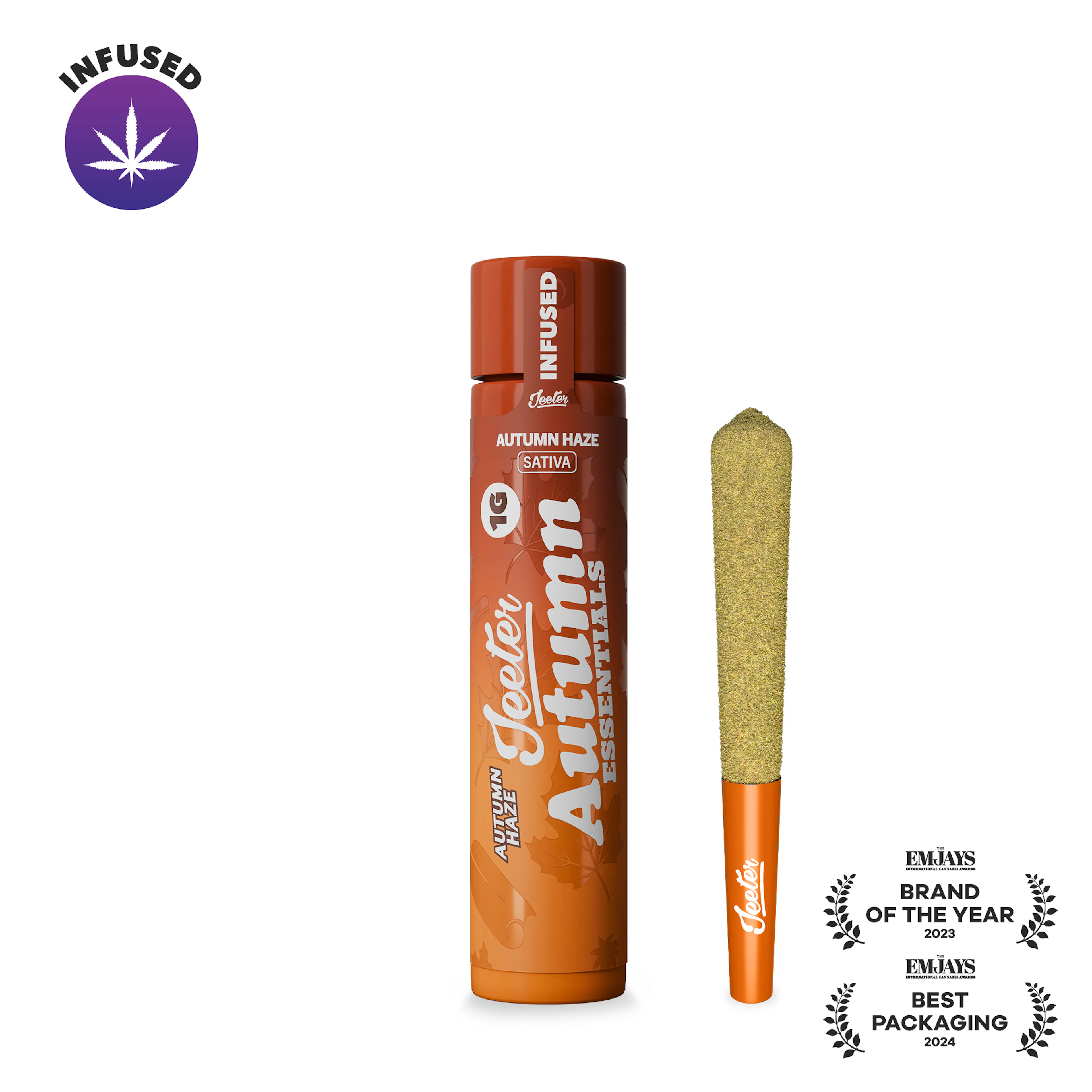 *Autumn Essentials* Autumn Haze (S) | Jeeter | 1g Infused Pre-Roll