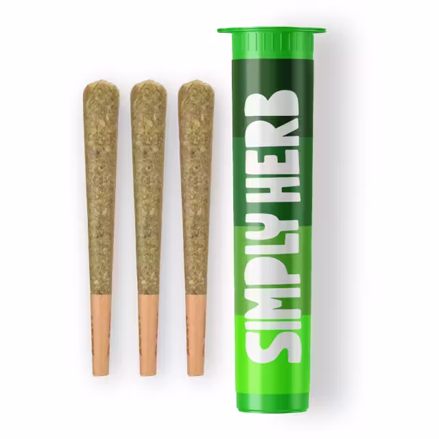 Mandarin Z (I) | Simply Herb | 0.5g 3pk Pre-Rolls