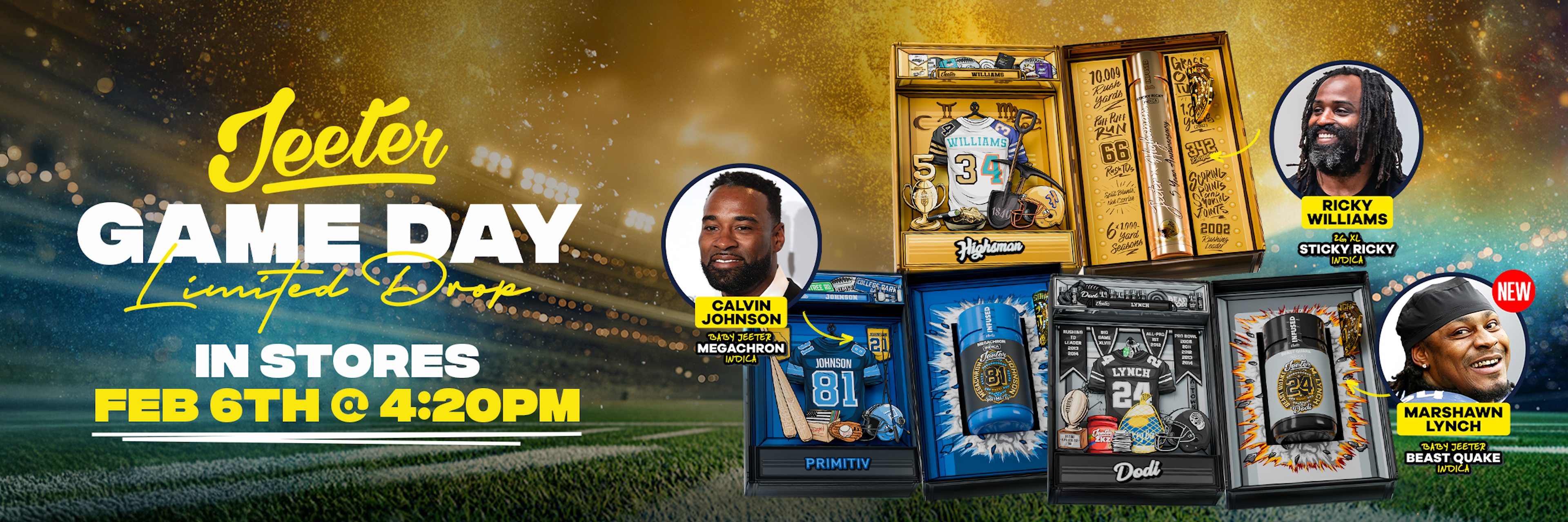 JEETER GAME DAY PROMO PRELAUNCH