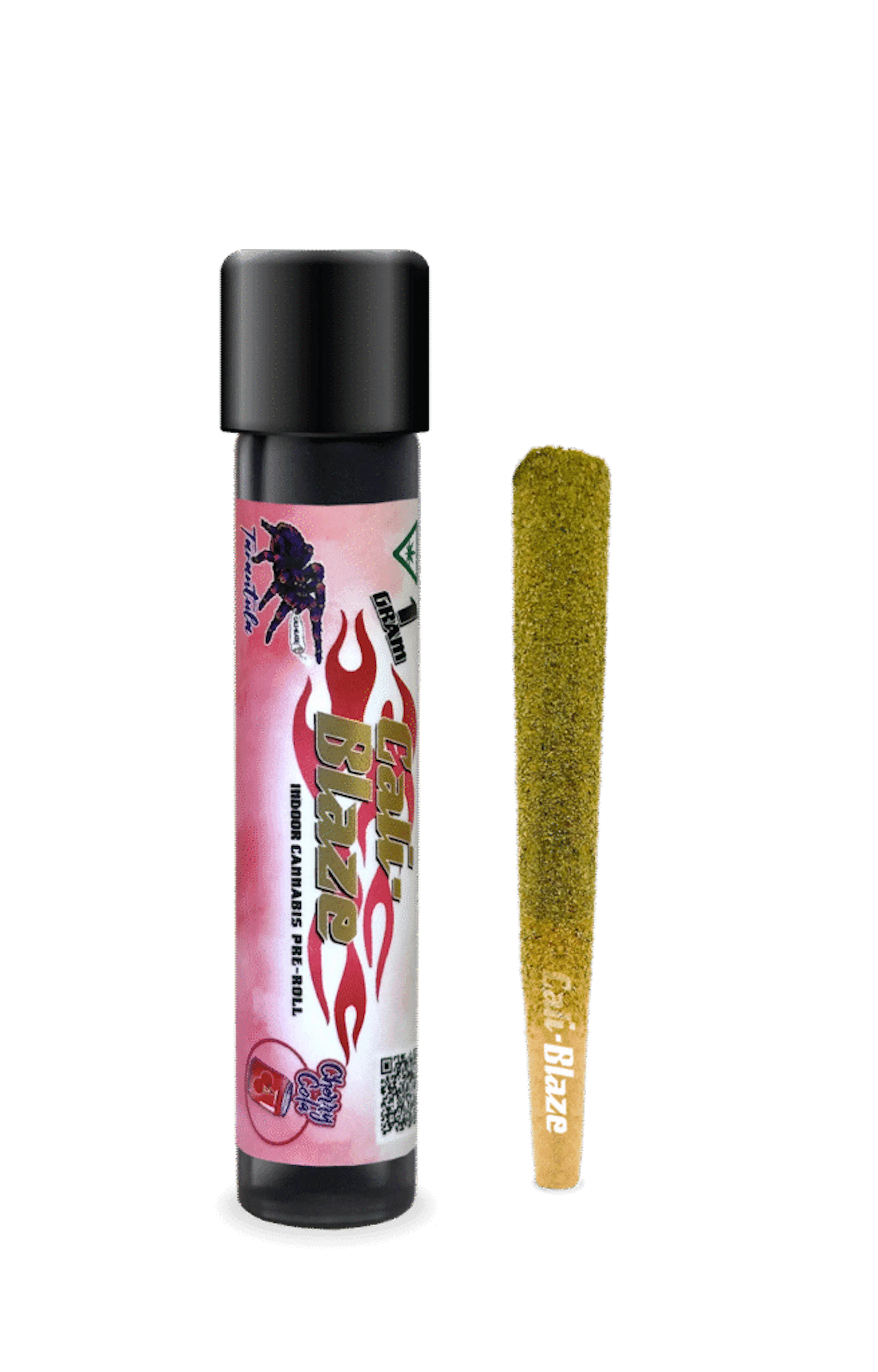 Cherry Cola (H) | Cali-Blaze Tarantula | 1g Infused Pre-Roll
