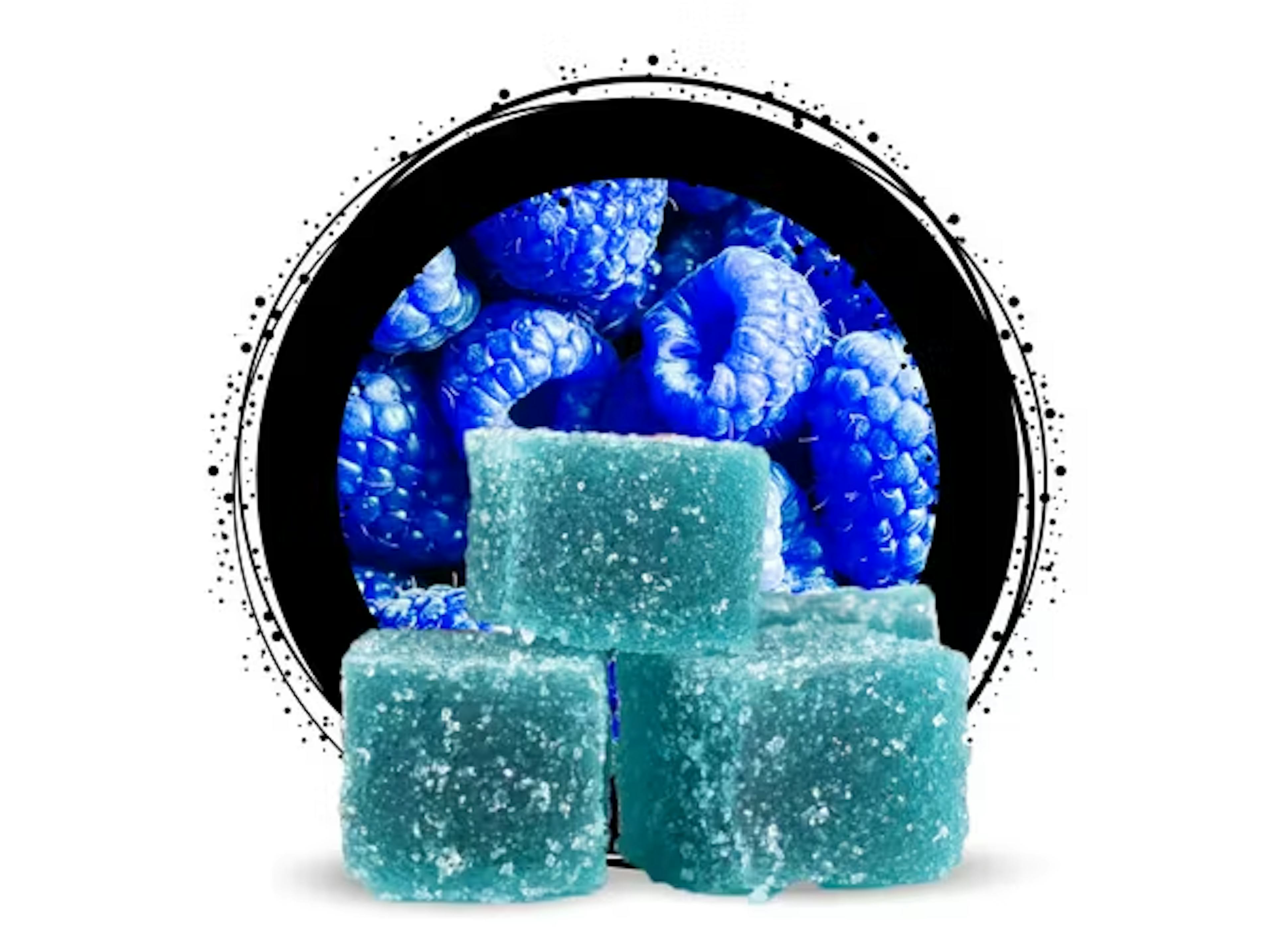 Blue Raspberry (H) | Ozone | 100mg 20pk Gummies