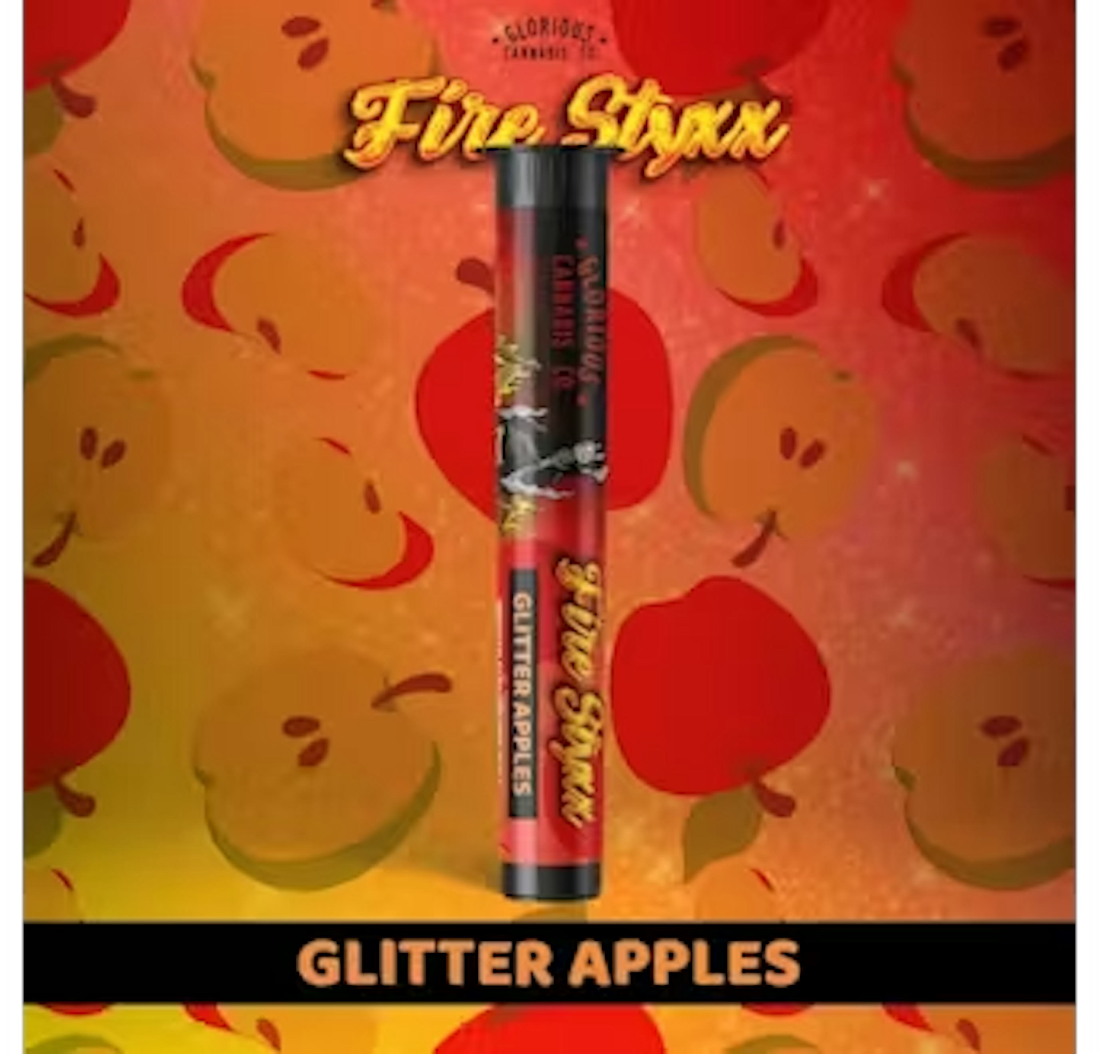 Glitter Apples (H) | Fire Styxx | 1g Infused Pre-Roll