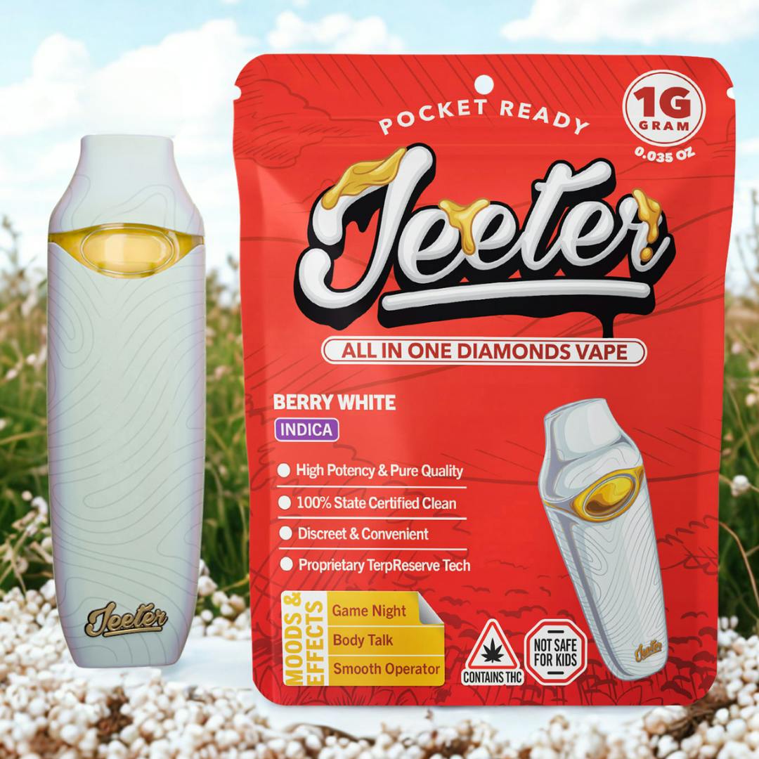 Berry White (I) | Jeeter | 1g Disposable Liquid Diamond Cartridge