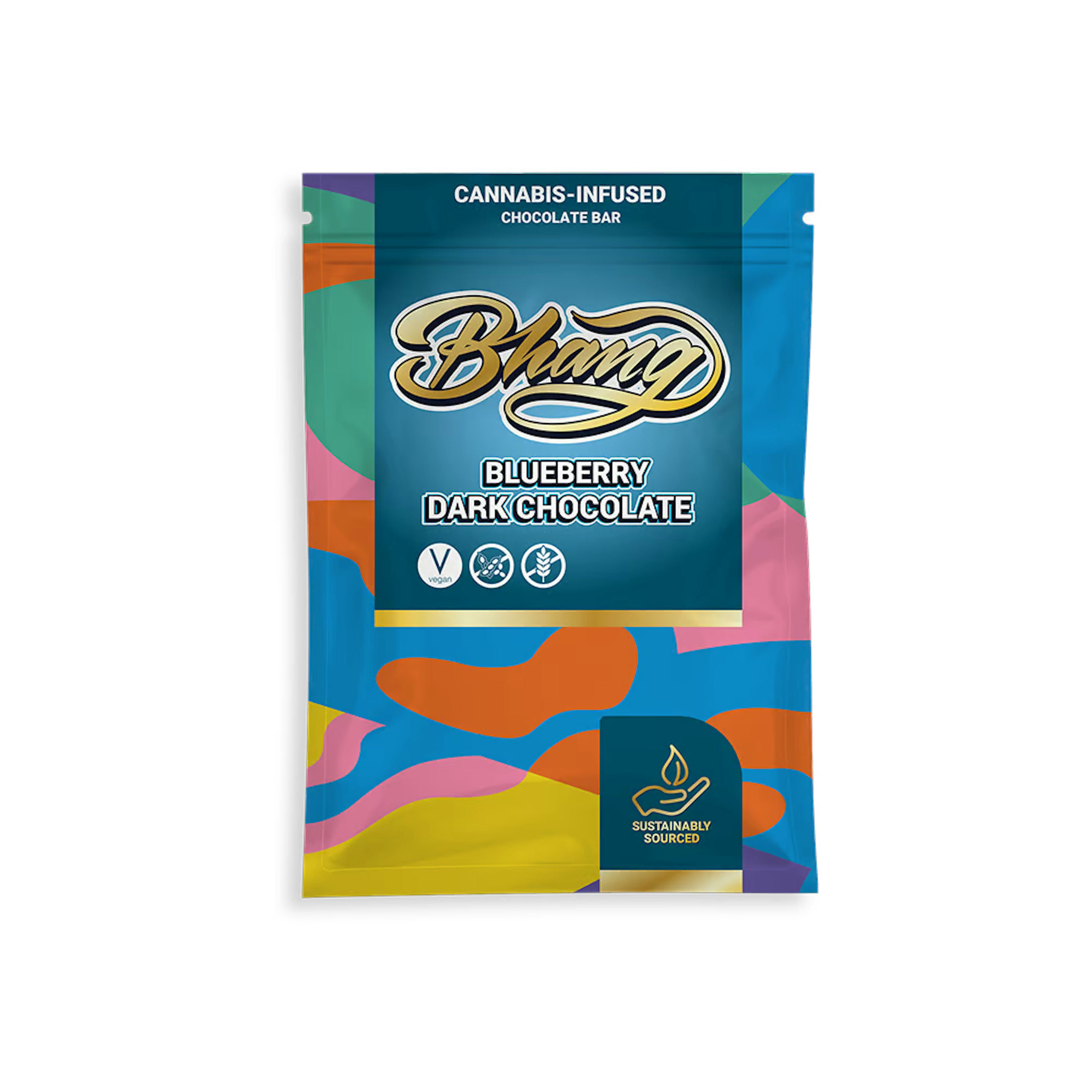 Blueberry Dark Chocolate | Bhang | 100mg Bar - 109mg