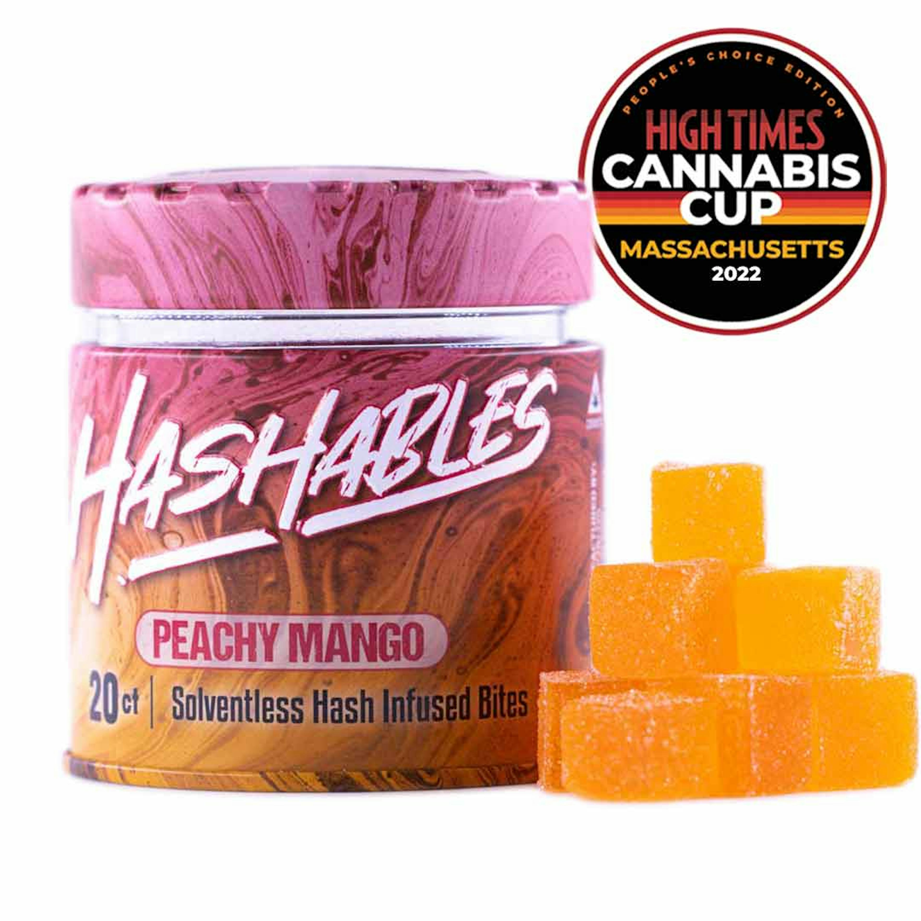 Peachy Mango | Hashables | Gummies | 100MG | 20PK