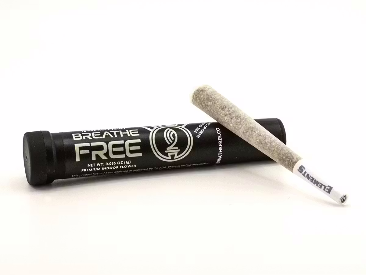 Blueberry N' Strawberry (H) | Breathe Free | 1g Pre-Roll