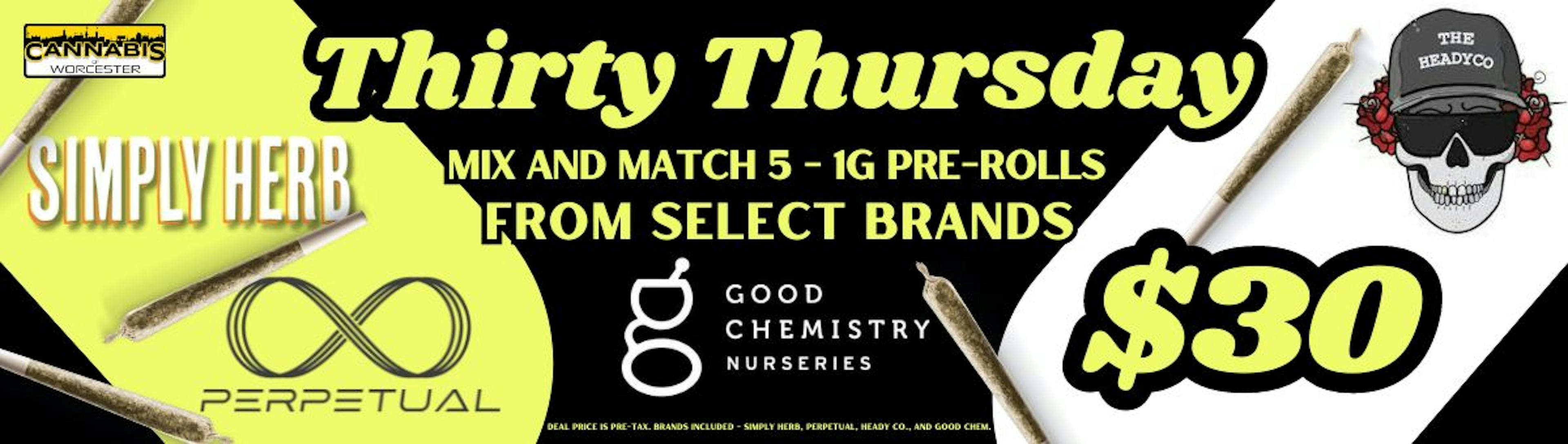 Thirty Thursday Deal