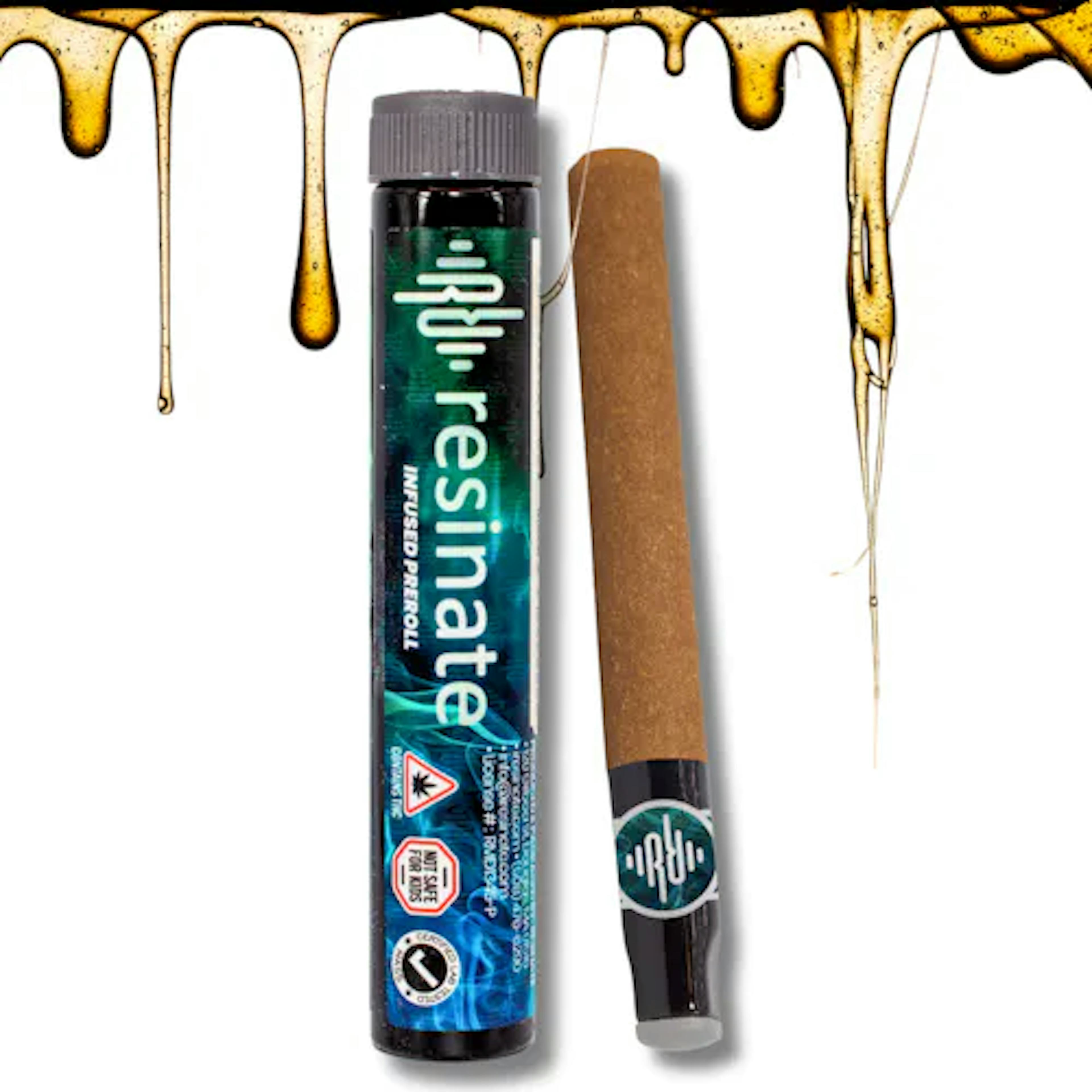 Skunk #1 X Zaza Grizz (I) | Resinate | 2.25g Infused Blunt