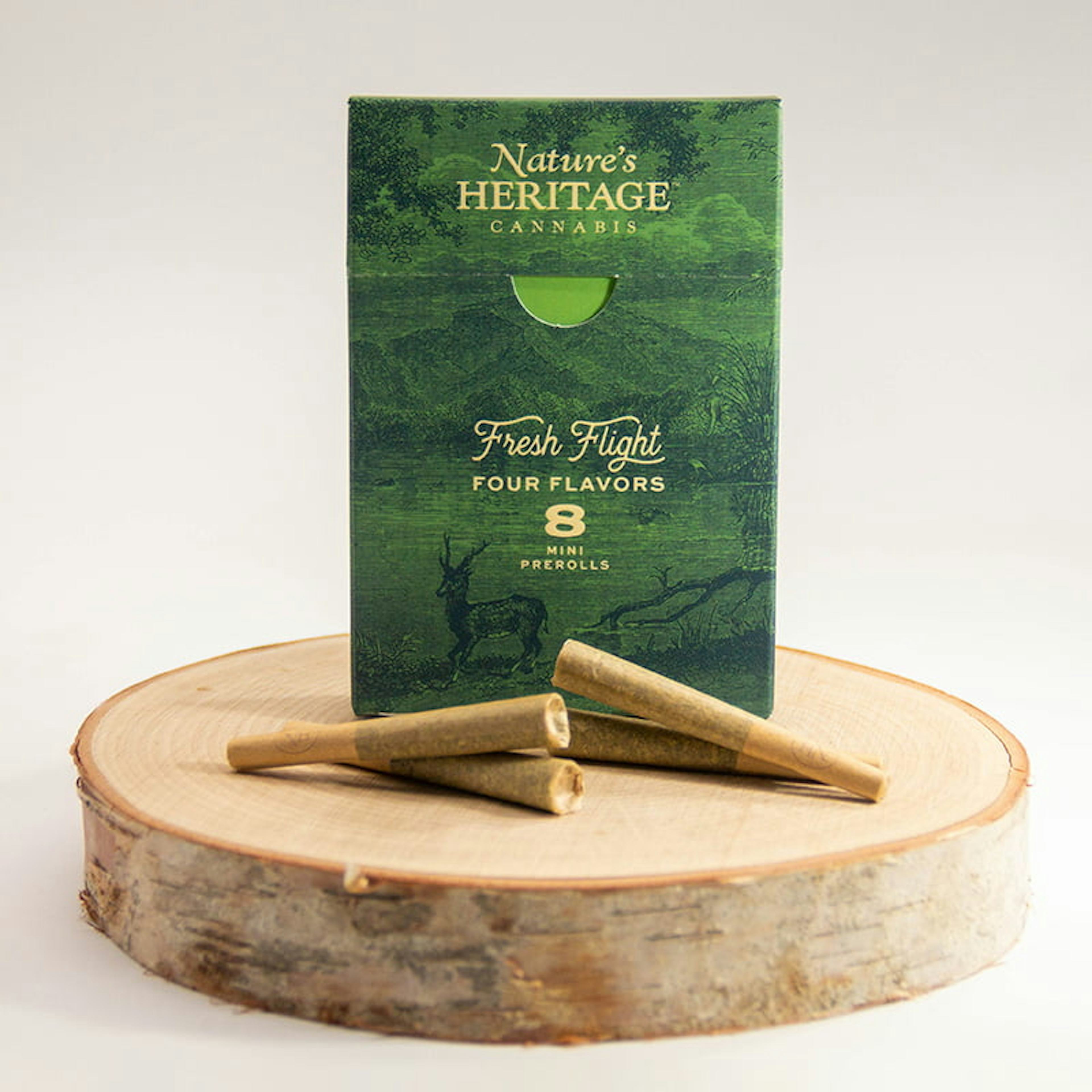 Nature's Heritage - 4:20 Fresh Flight 4g 8 Pack - REC - 4.0g - Pre-Roll Shake