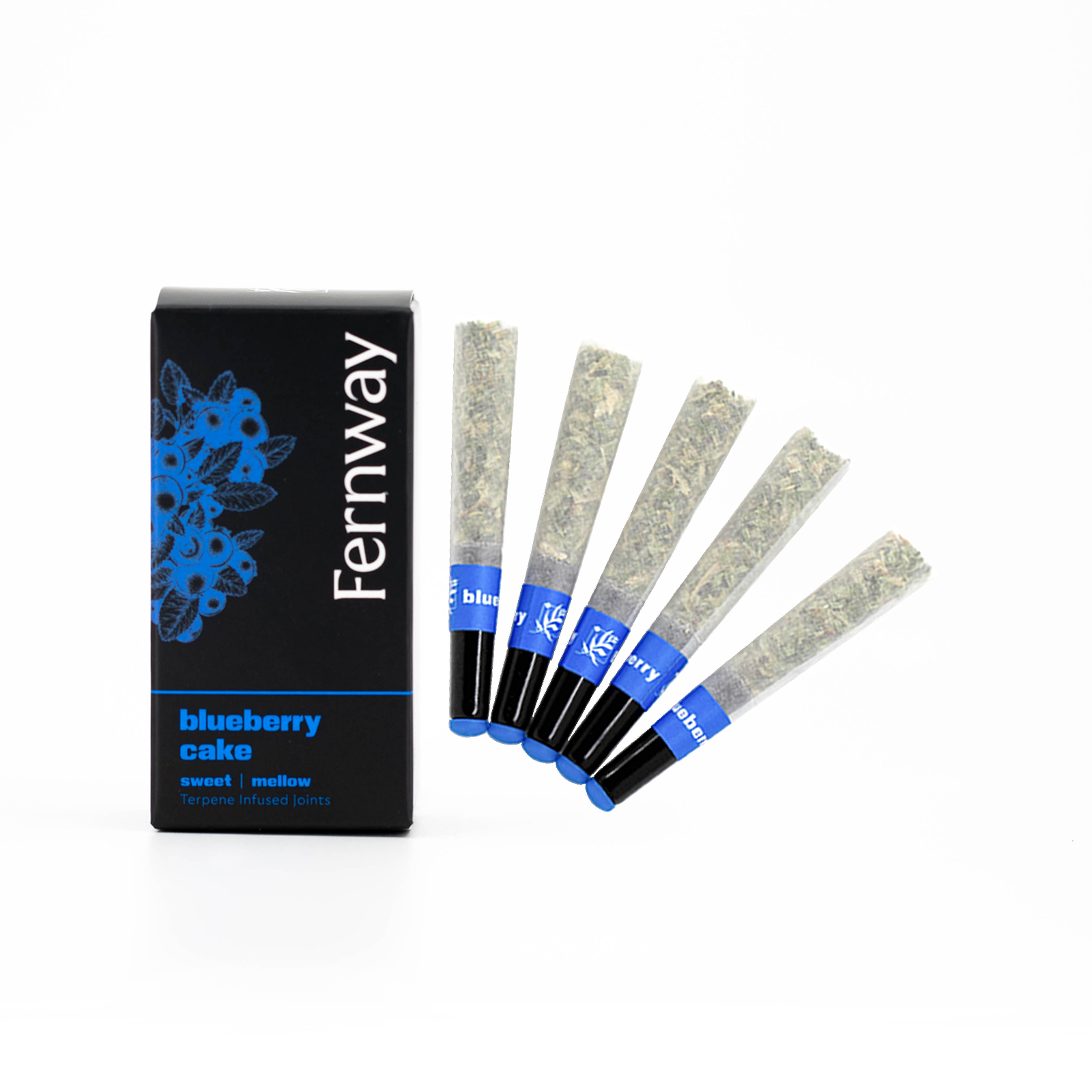 Blueberry Cake () | Fernway | 0.5g 5Pk Pre Rolls - 2.5g