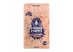 Sunburst Peach (H) | Choice Chews | 100mg 20pk Gummies