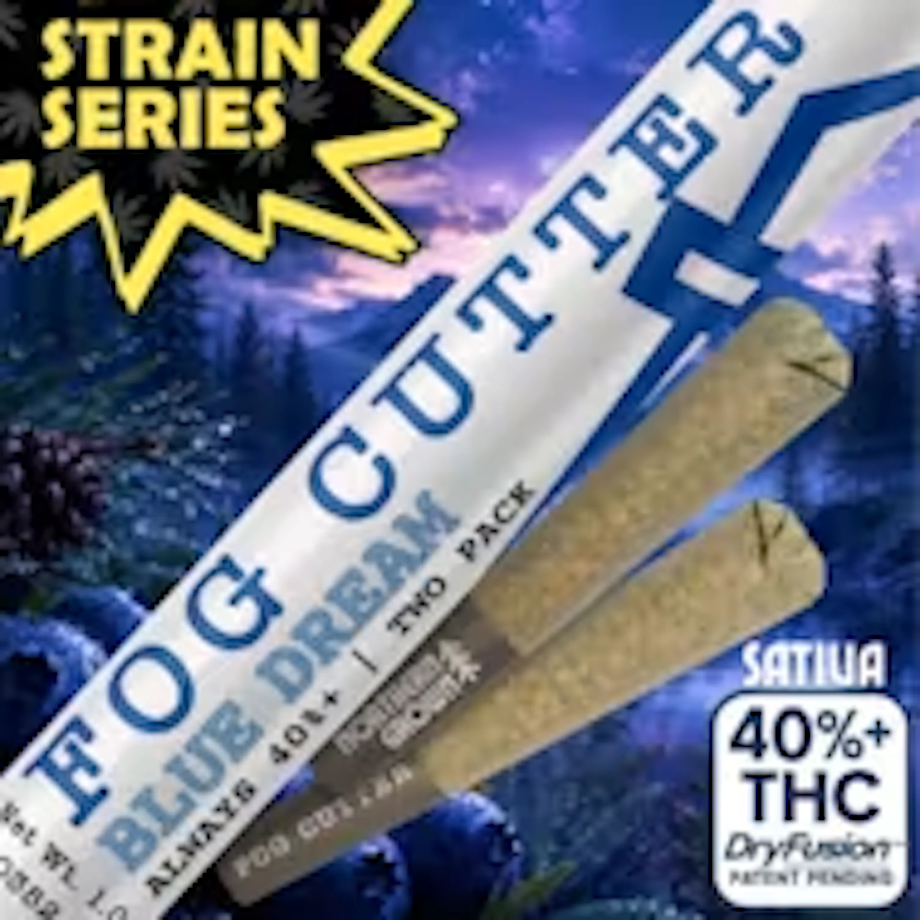 Blue Dream (S) | Fog Cutter | 0.5g 2pk Infused Pre-Rolls