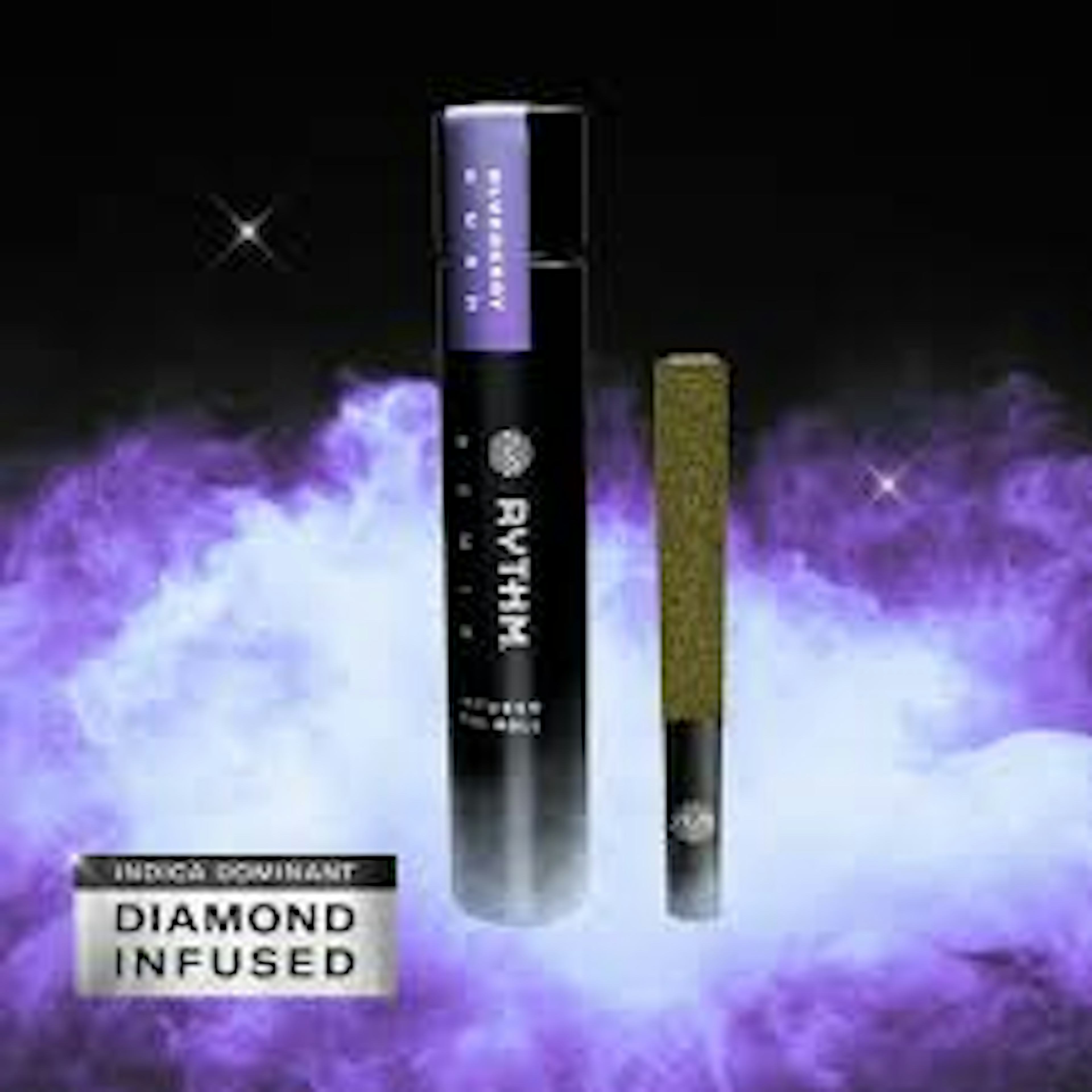 Blueberry Kush (I) | Rythm | 1g Infused Pre-Rolls