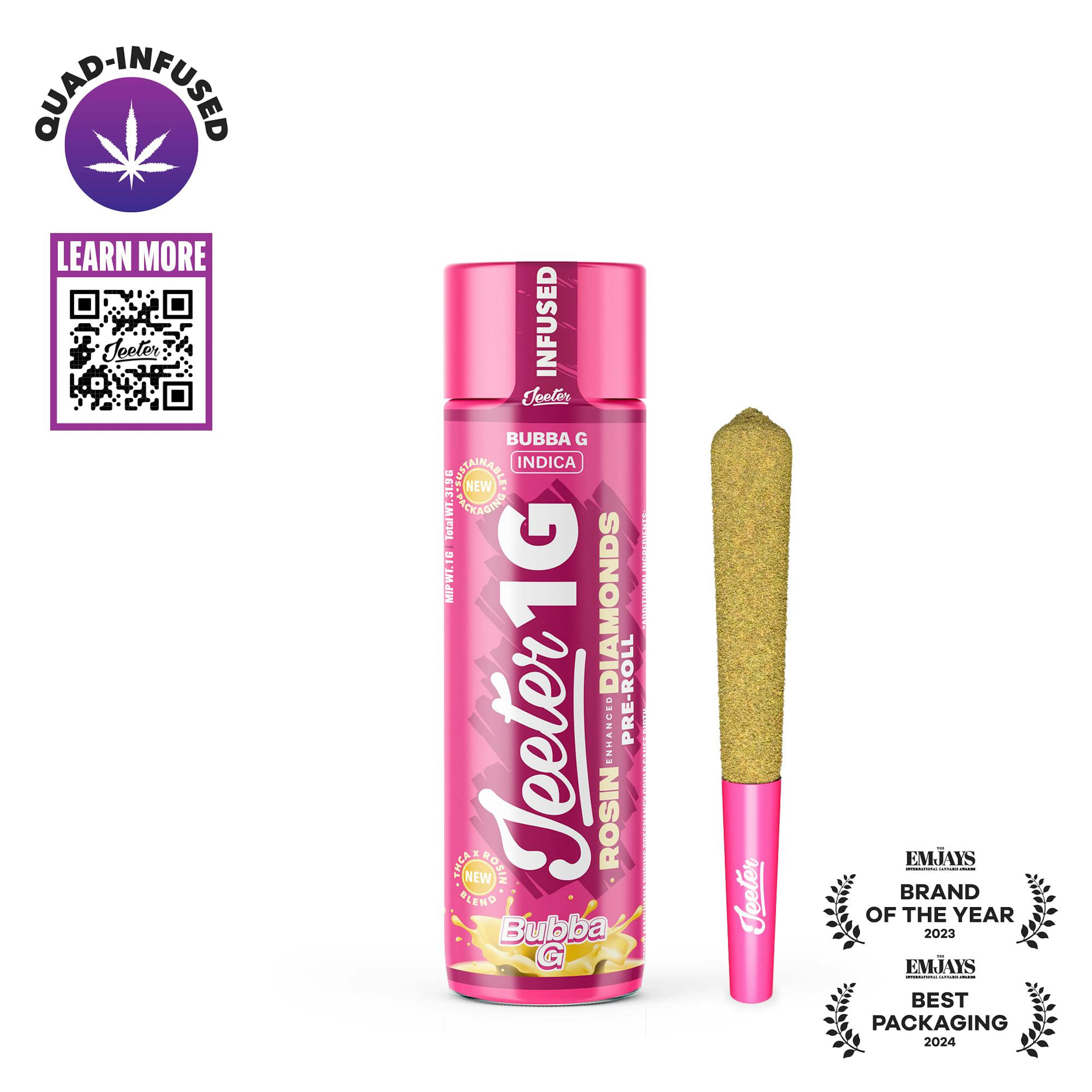 Bubba G (I) | Jeeter | 1g Infused Pre-Roll