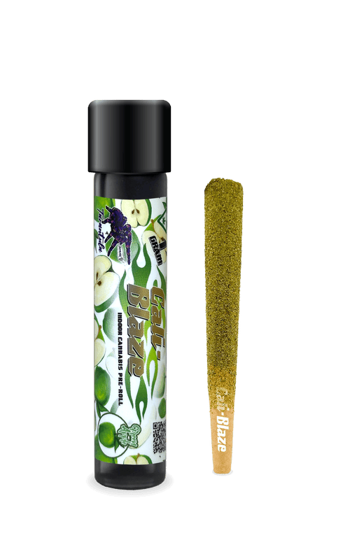 Green Apple (H) | Cali-Blaze Tarantula | 1g Infused Pre-Roll