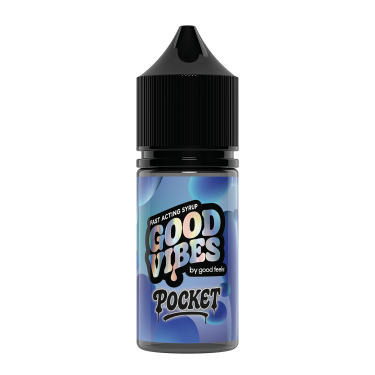 Blue Raspberry Syrup | Good Vibes Pocket | 150MG THC