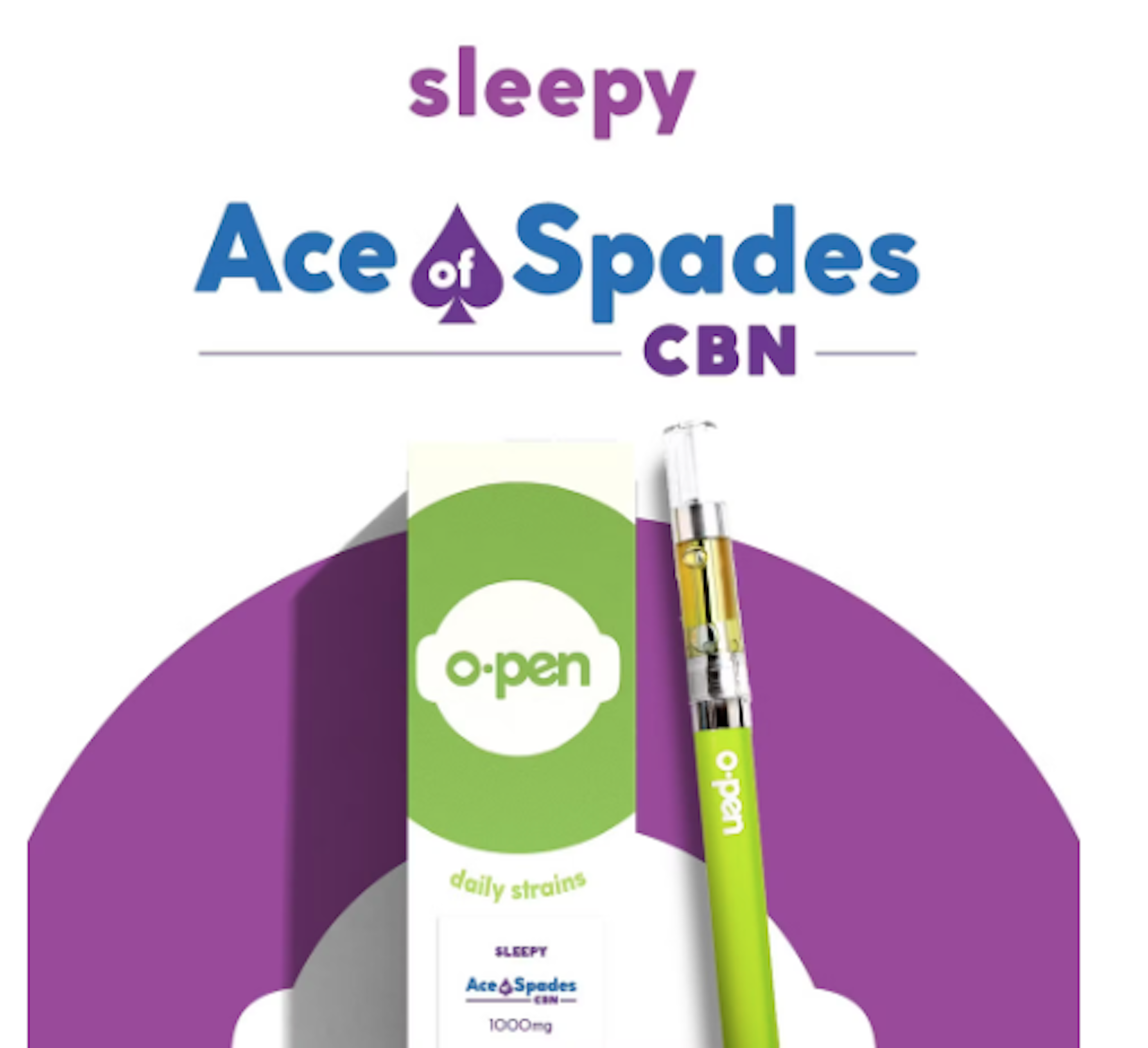 Ace of Spades (2:1) | O-Pen | 510 Cartridge - 0.5g